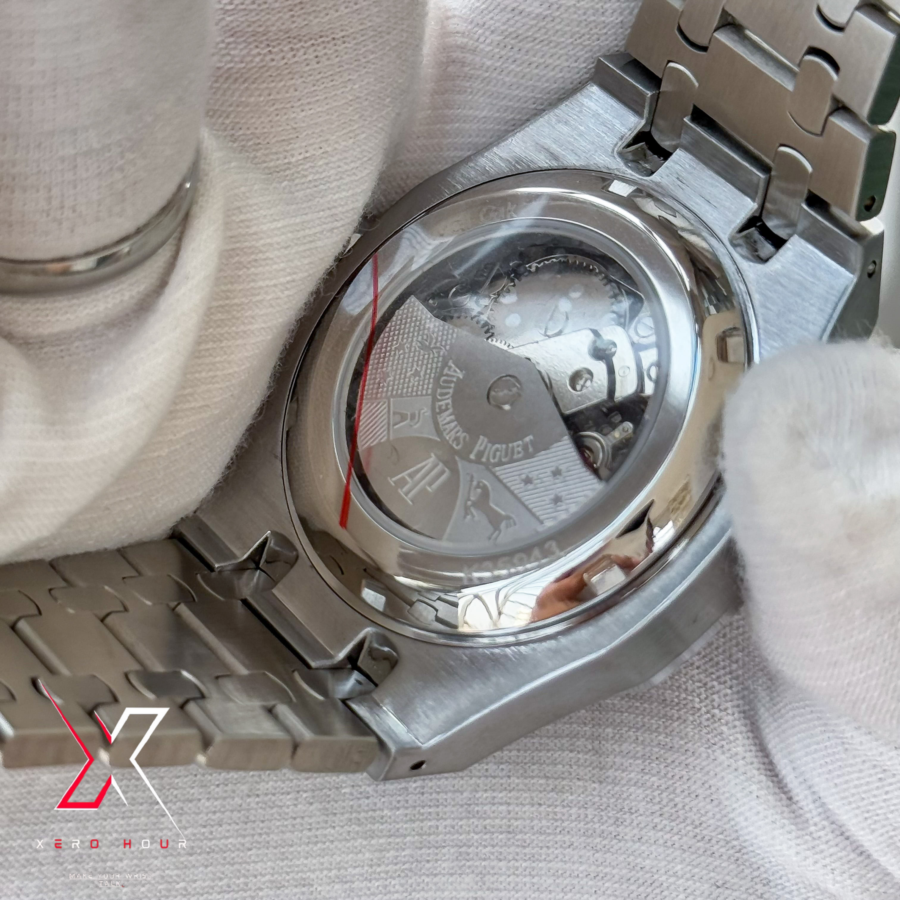 Audemars Piguet Semi AAA | V3 | Automatic Movement |  Single Tone black dial_img_5