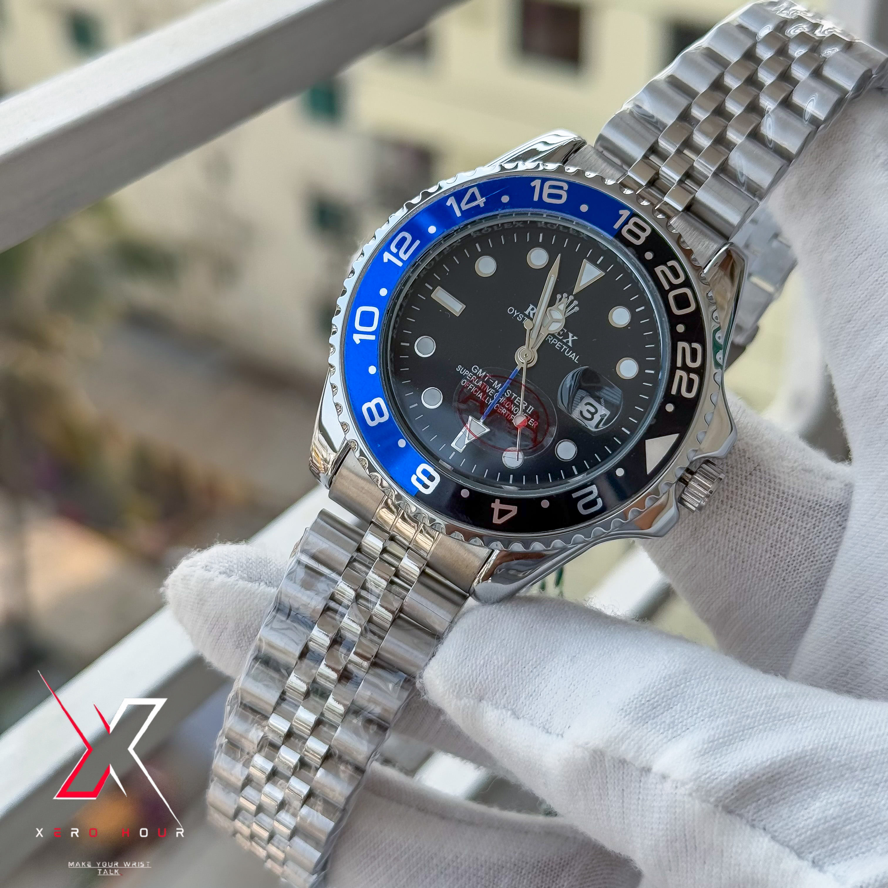 Rolex GMT Master 2 | Version 2 | BATGIRL edition | Jubilee chain_img_1