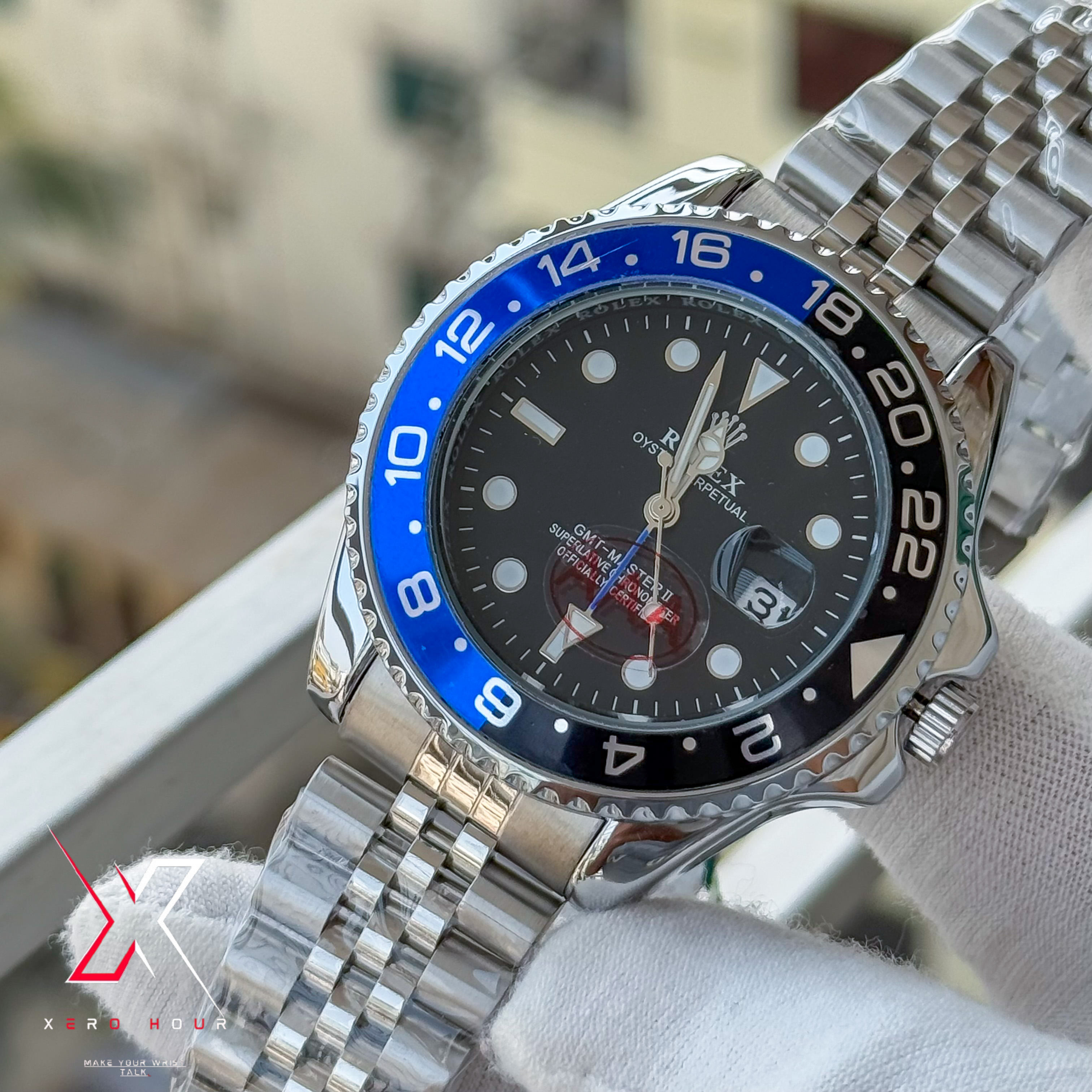 Rolex GMT Master 2 | Version 2 | BATGIRL edition | Jubilee chain_img_6