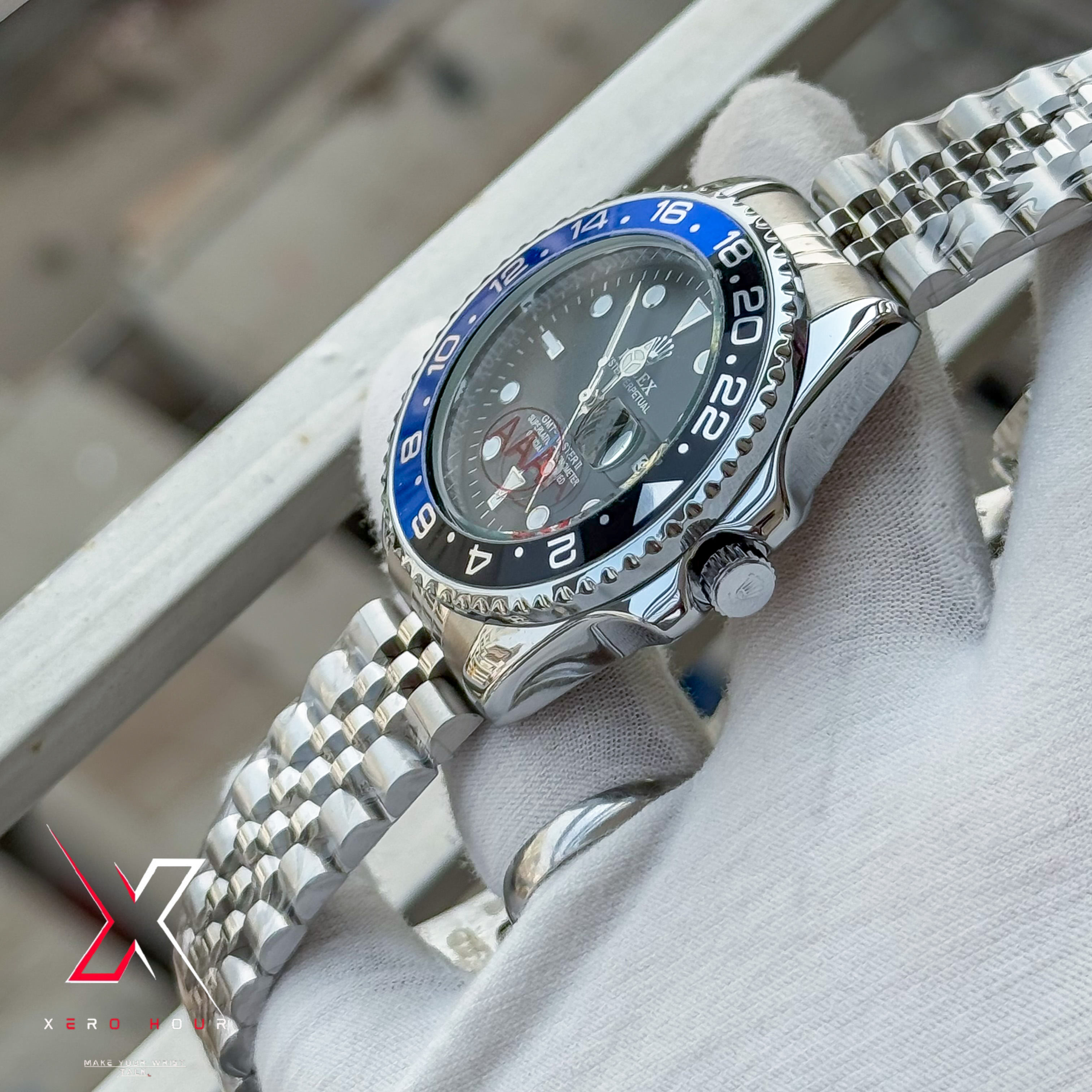 Rolex GMT Master 2 | Version 2 | BATGIRL edition | Jubilee chain_img_7