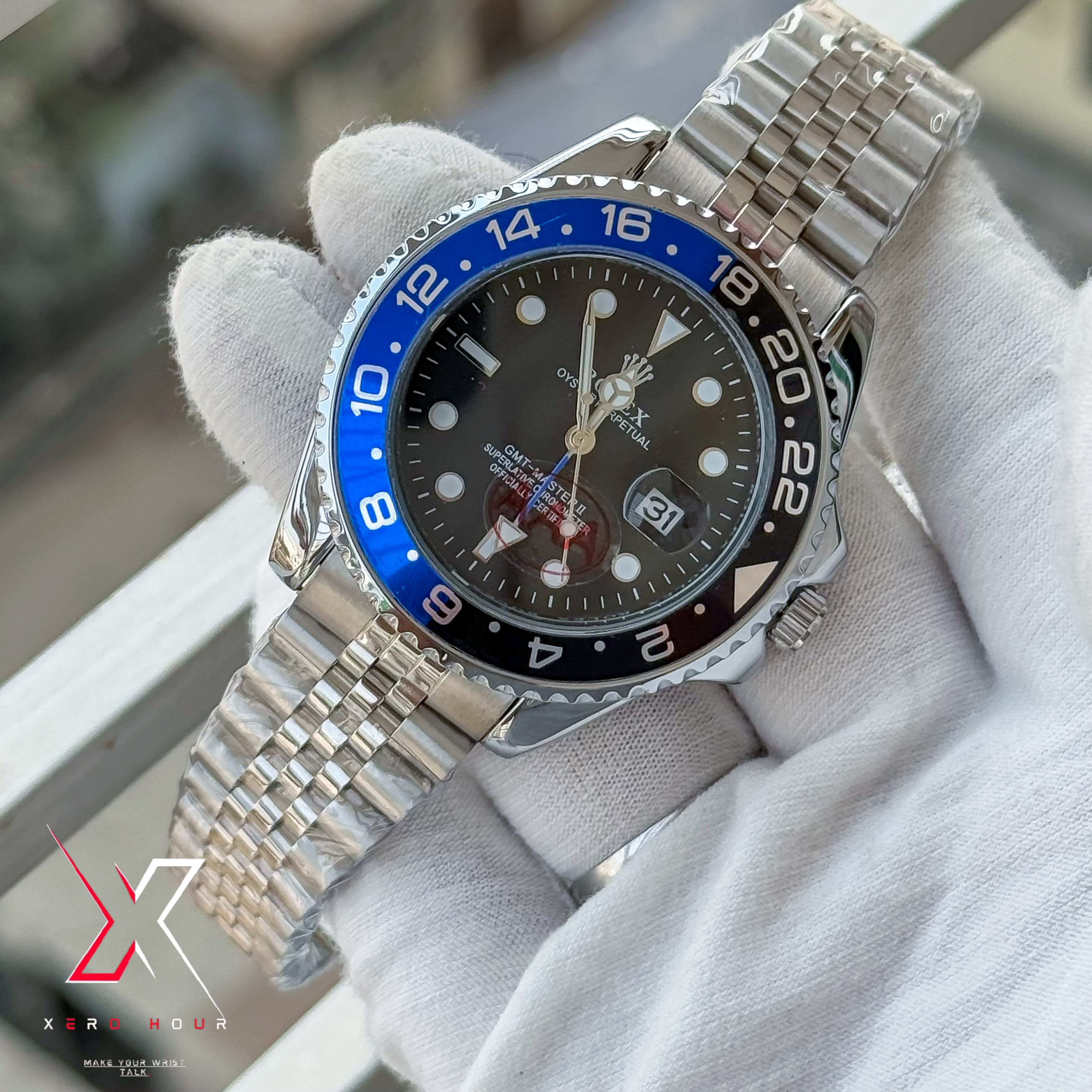 Rolex GMT Master 2 | Version 2 | BATGIRL edition | Jubilee chain_img_8