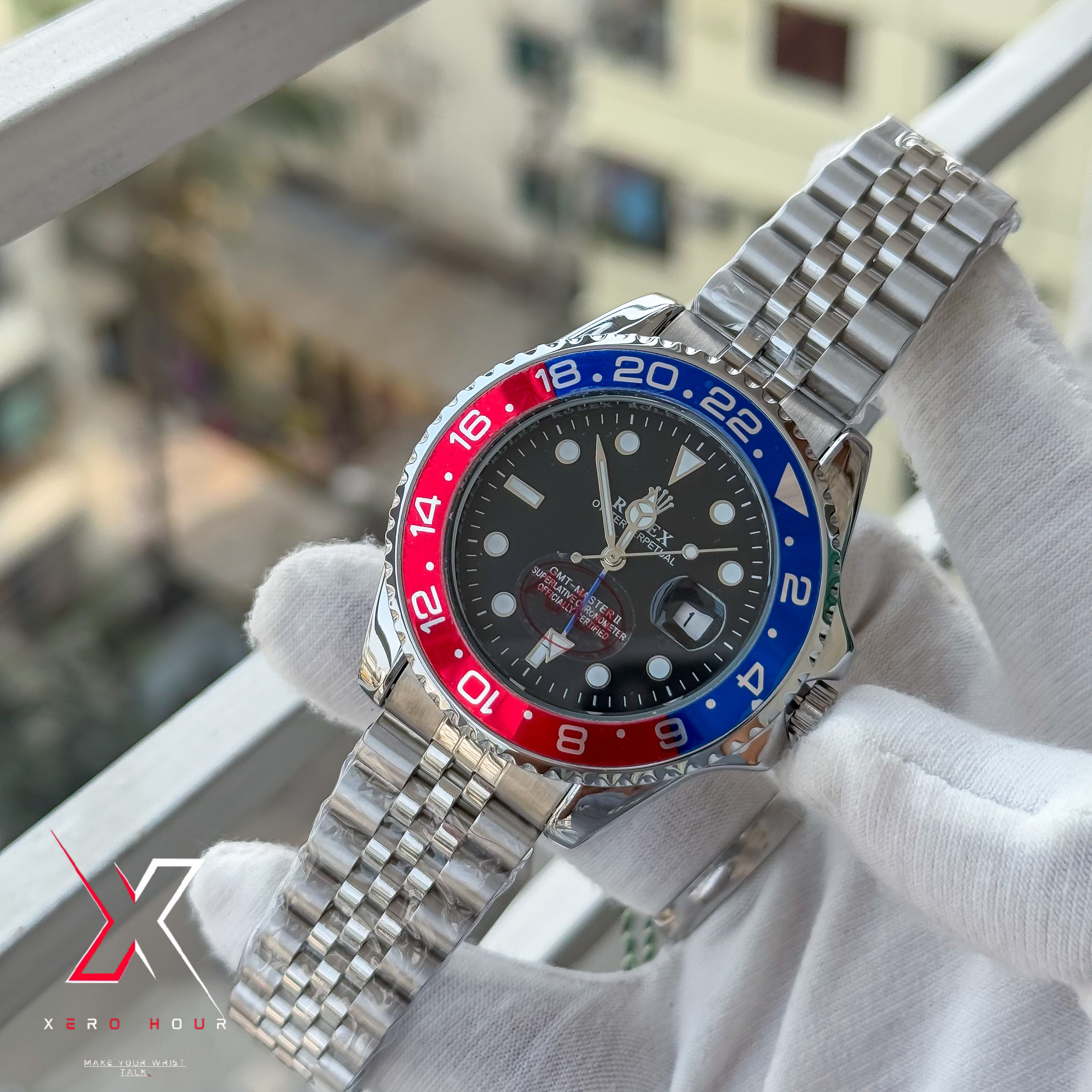 Rolex GMT Master 2 | Version 2 | Pepsi edition | Jubilee chain_img_2
