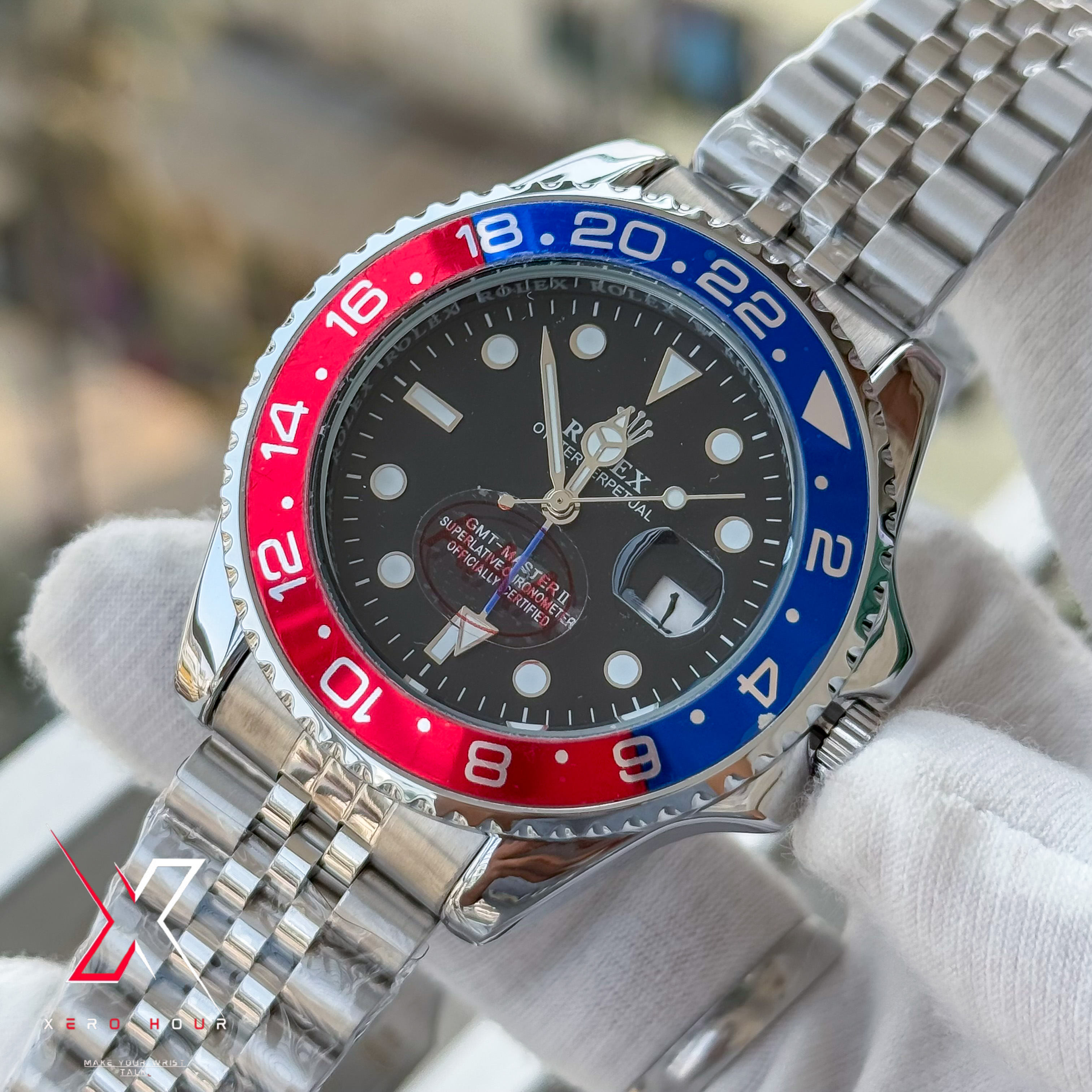 Rolex GMT Master 2 | Version 2 | Pepsi edition | Jubilee chain_img_4