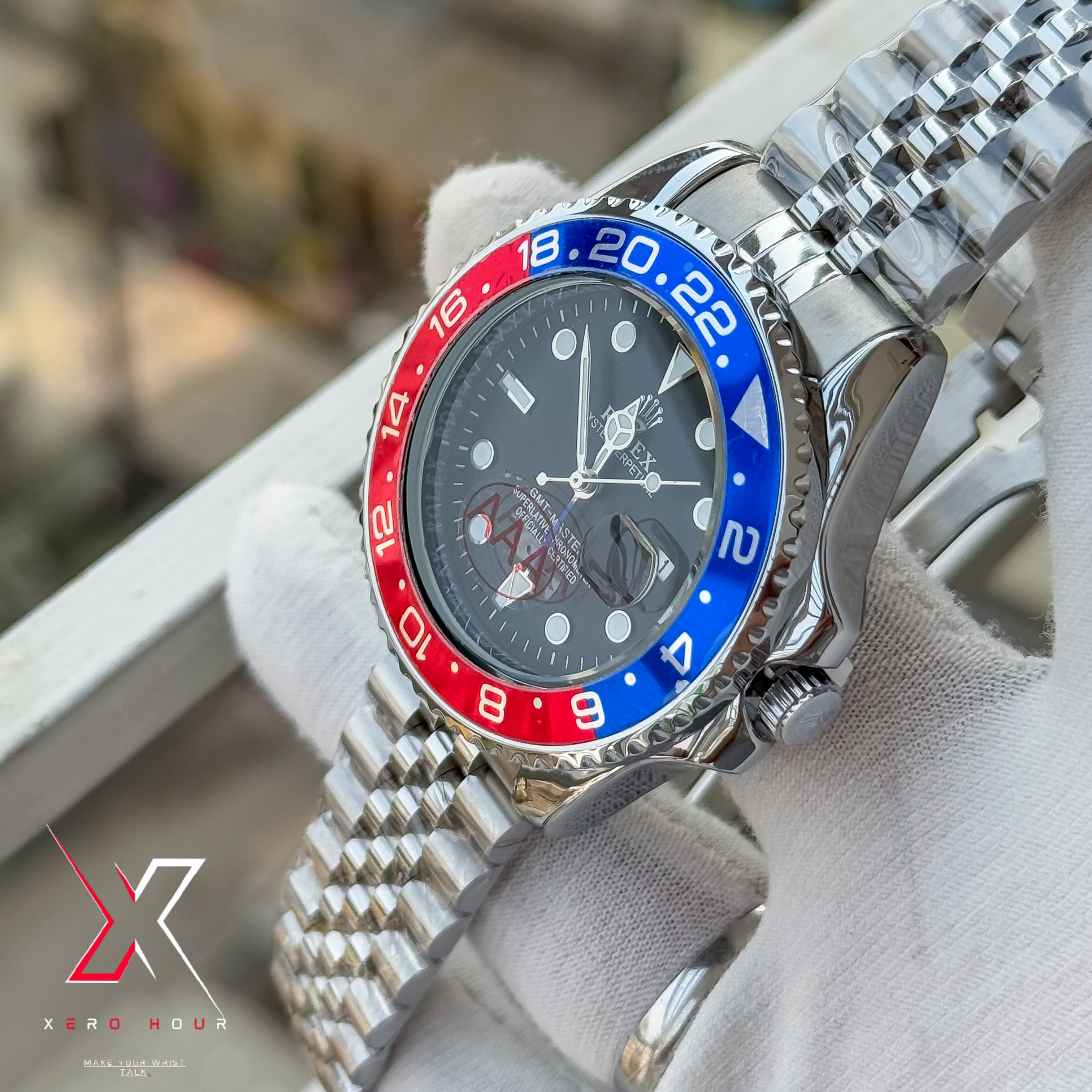 Rolex GMT Master 2 | Version 2 | Pepsi edition | Jubilee chain_img_1