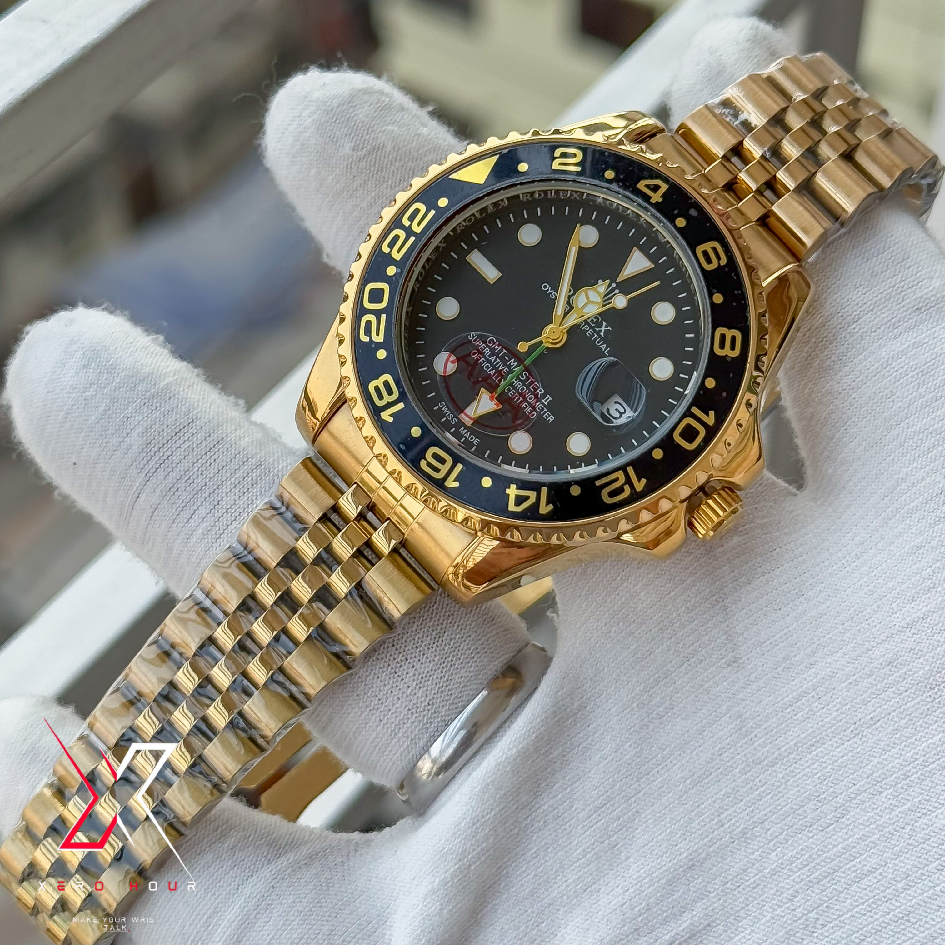 Rolex GMT Master 2 | Version 2 | Yellow gold edition | Jubilee chain_img_4