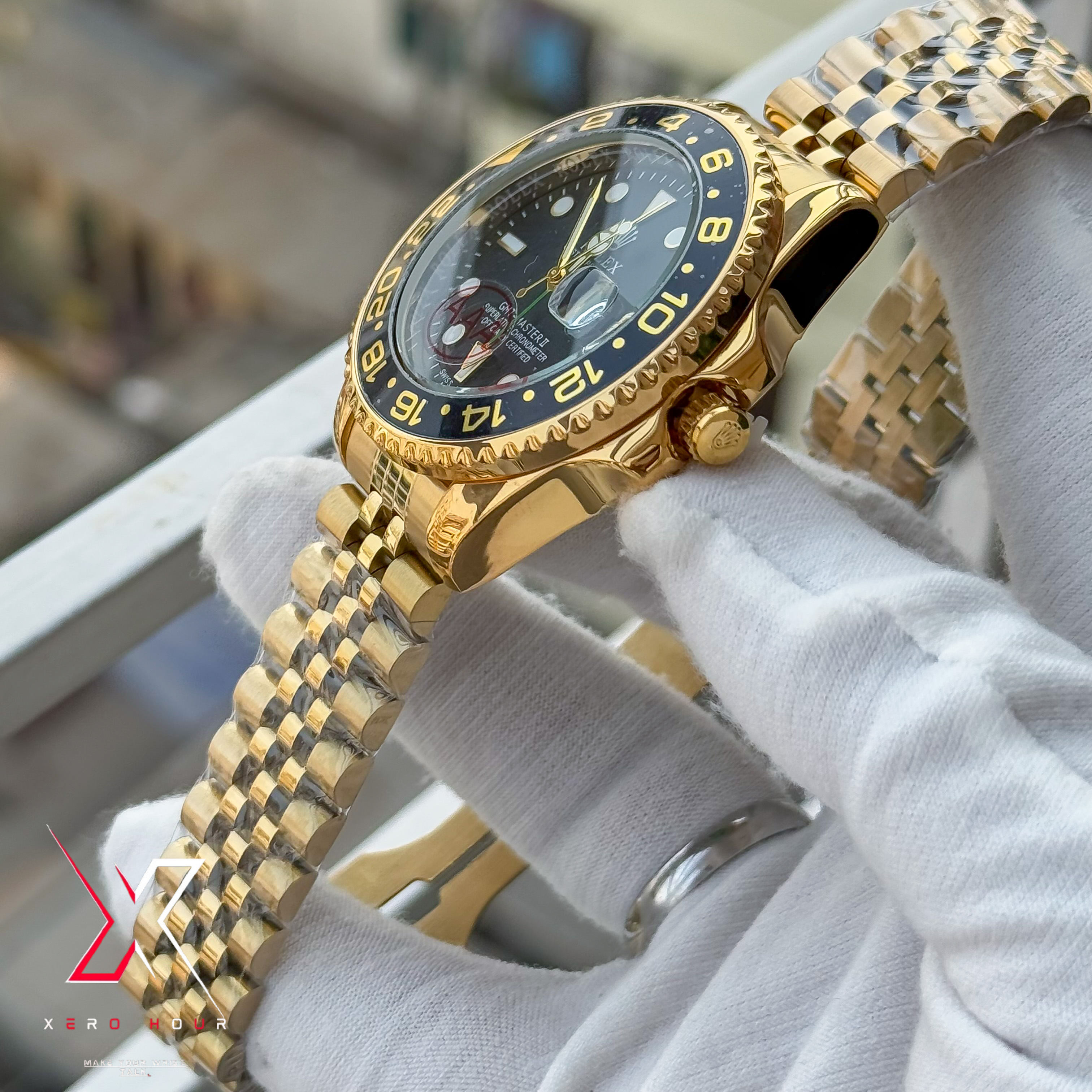 Rolex GMT Master 2 | Version 2 | Yellow gold edition | Jubilee chain_img_6