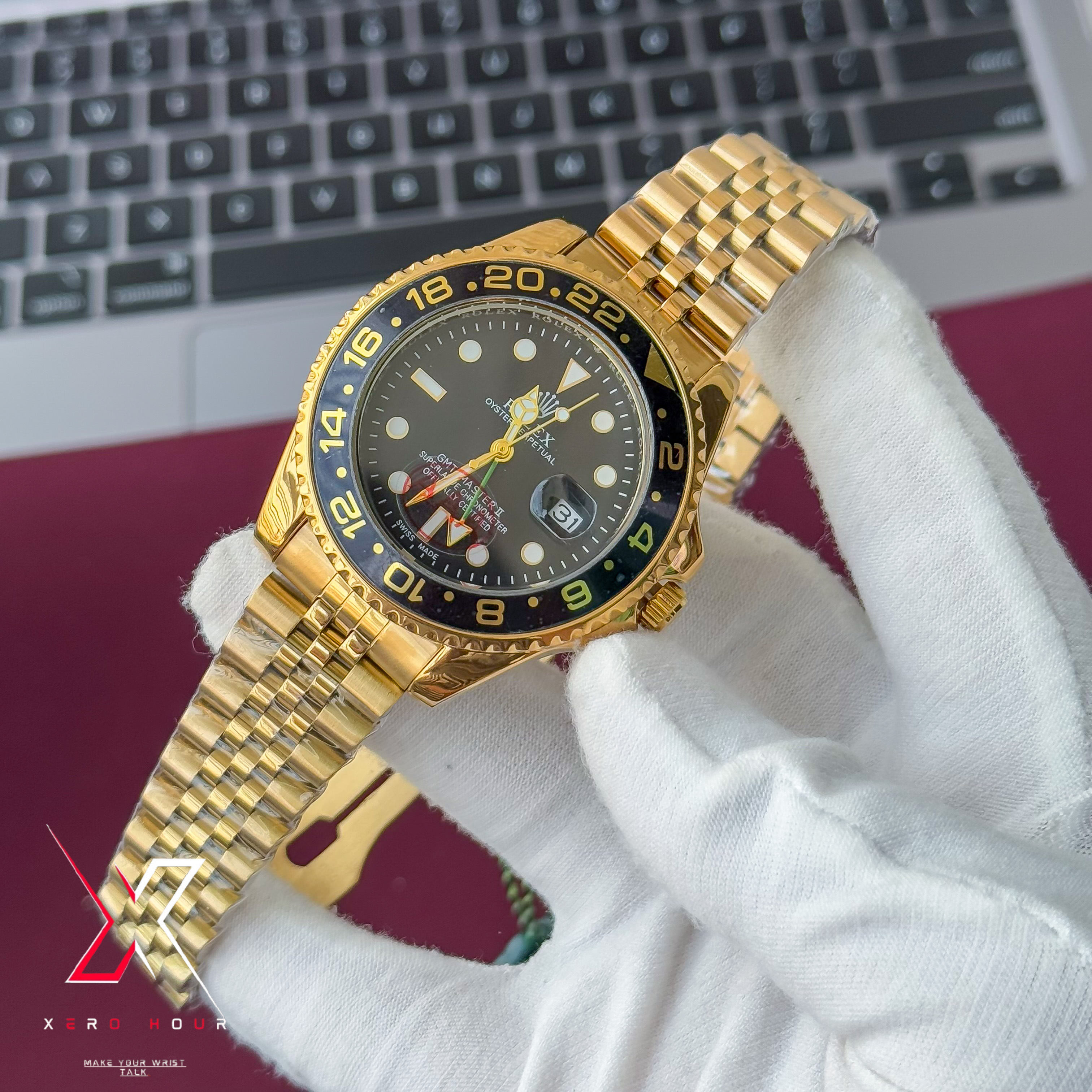 Rolex GMT Master 2 | Version 2 | Yellow gold edition | Jubilee chain_img_8