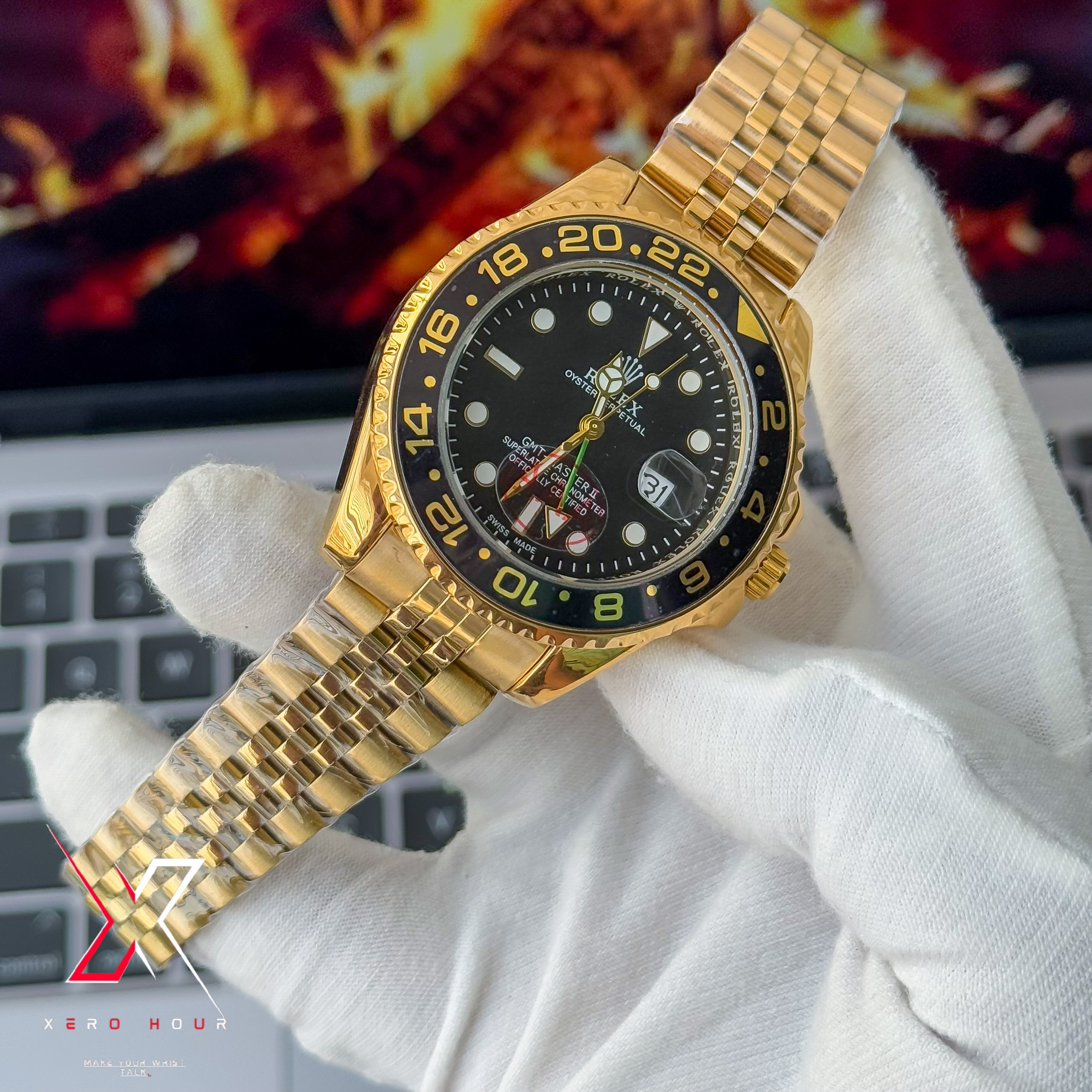 Rolex GMT Master 2 | Version 2 | Yellow gold edition | Jubilee chain_img_10
