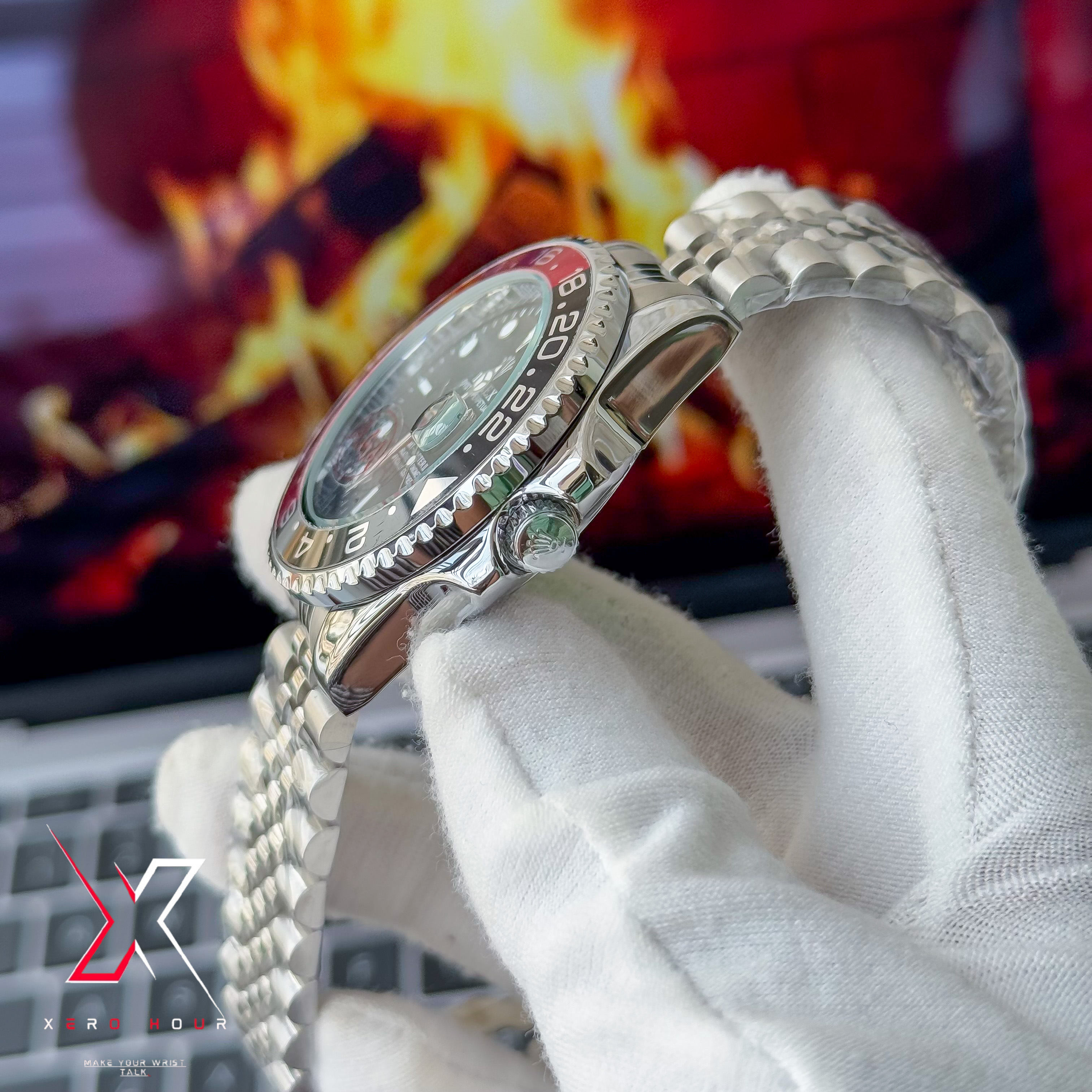 Rolex GMT Master 2 | Version 2 | Coke edition | Jubilee chain_img_6