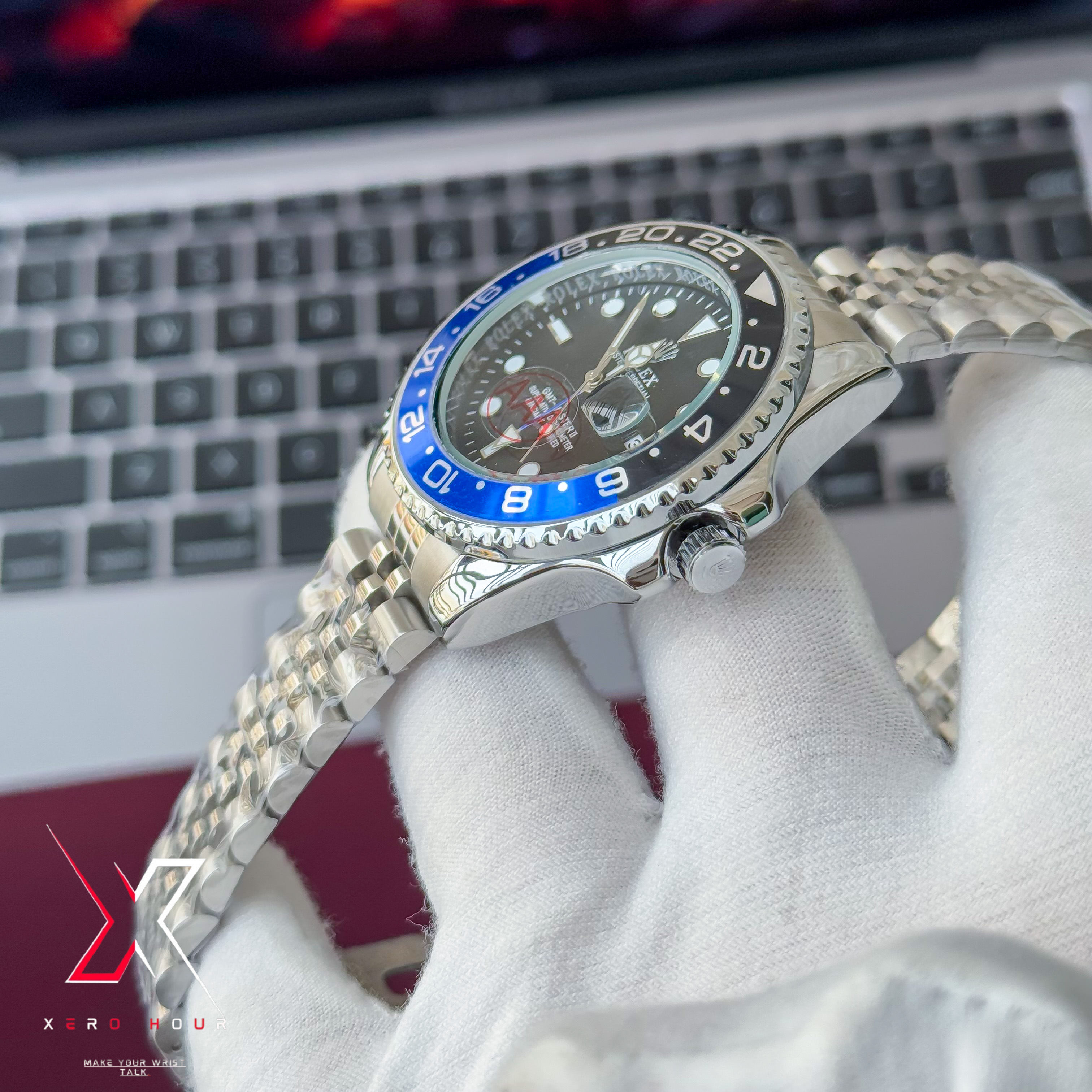 Rolex GMT Master 2 | Version 2 | BATGIRL edition | Jubilee chain_img_4