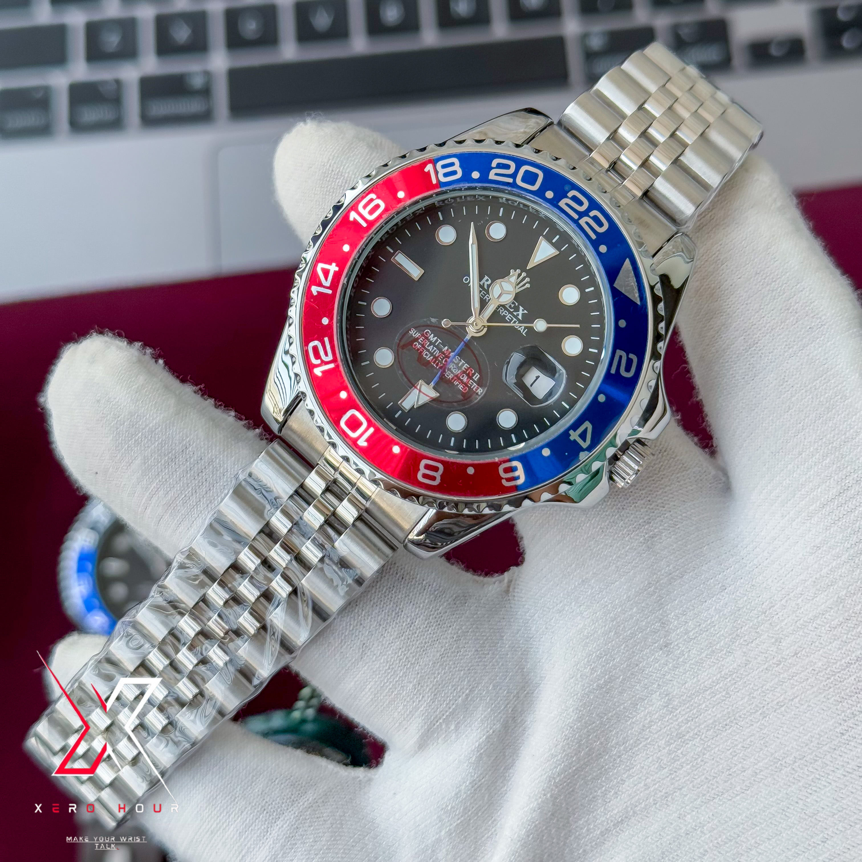 Rolex GMT Master 2 | Version 2 | Pepsi edition | Jubilee chain_img_8