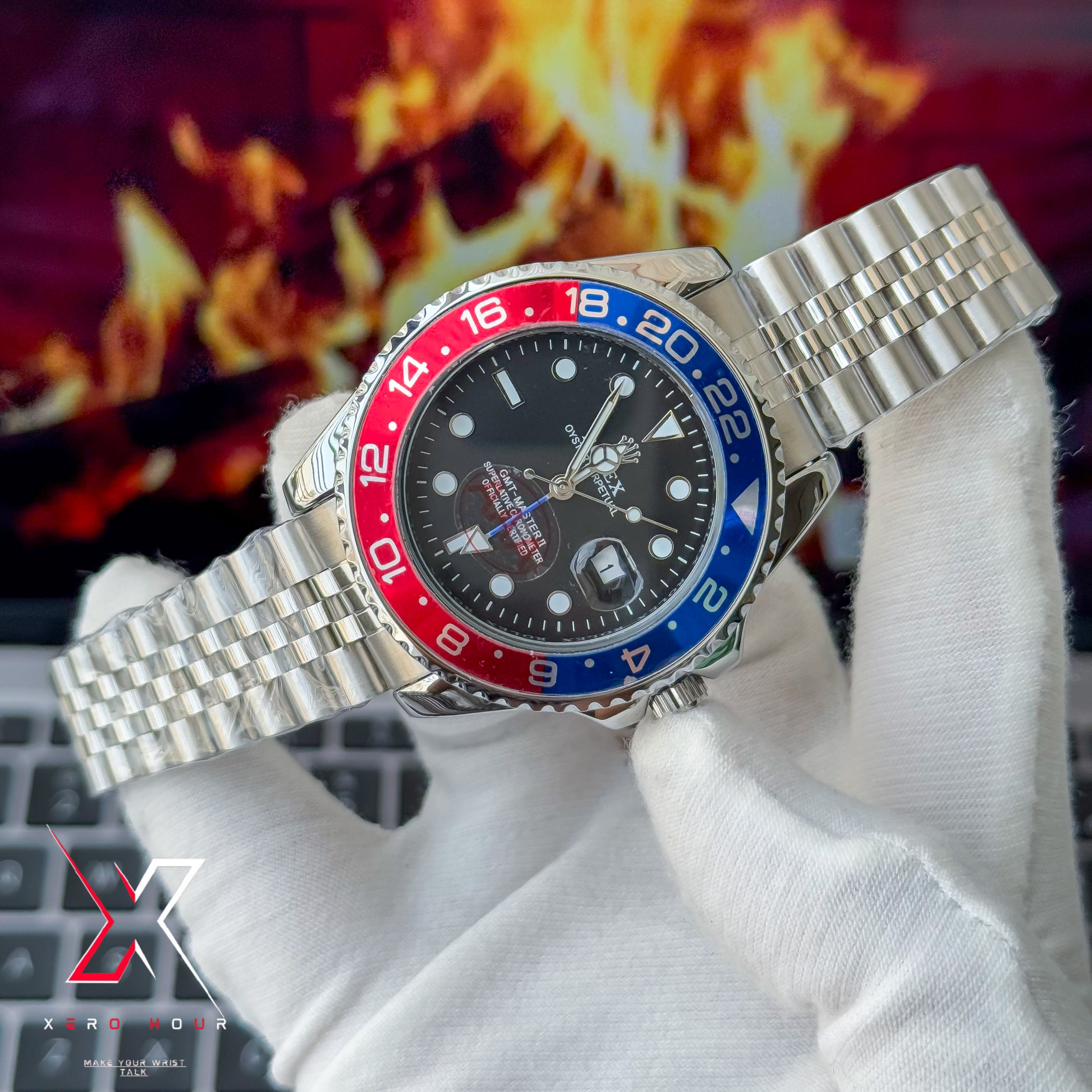 Rolex GMT Master 2 | Version 2 | Pepsi edition | Jubilee chain_img_9
