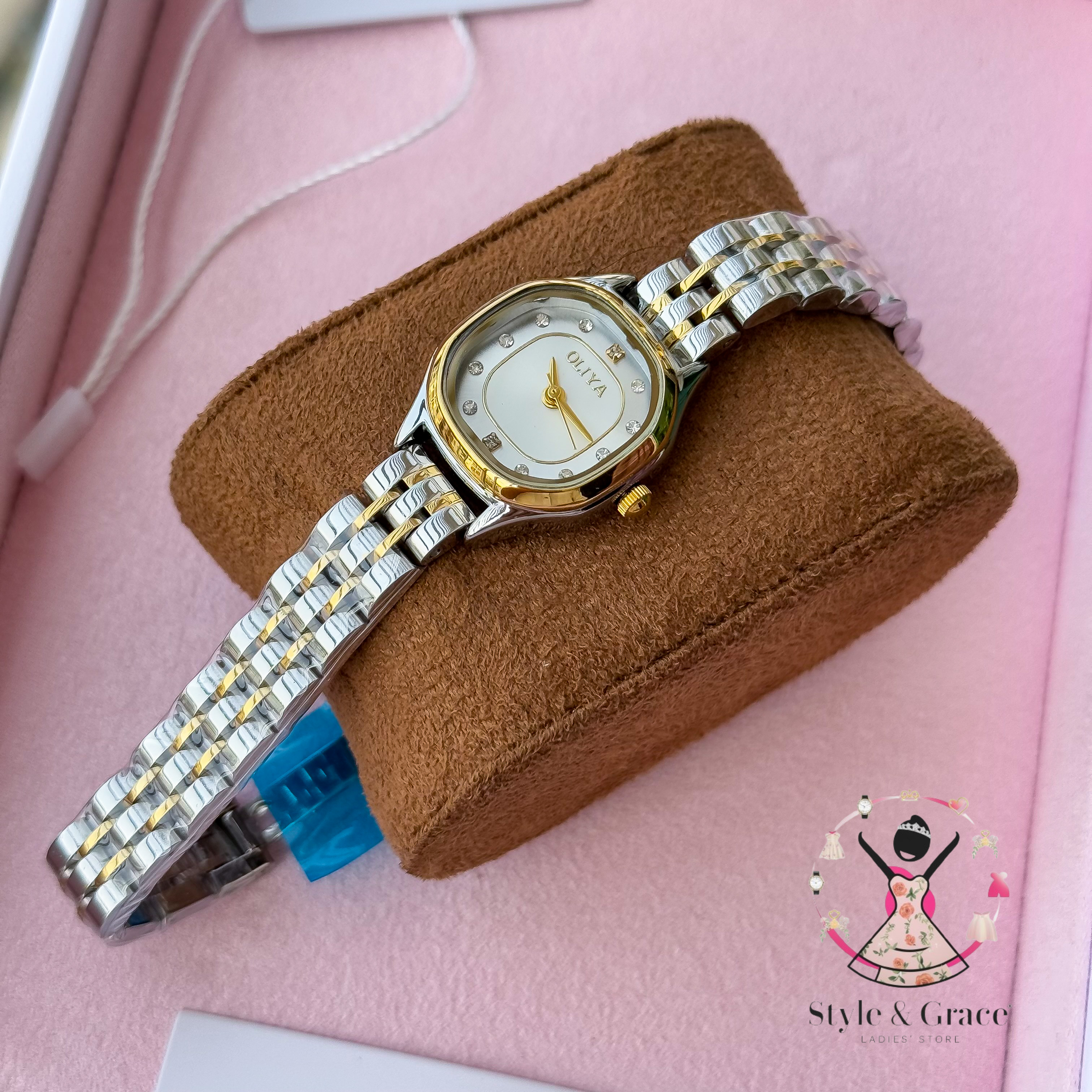 Oliya-6821| Small Round-Pearl White | Dual Tone | Authentic Brand_img_5