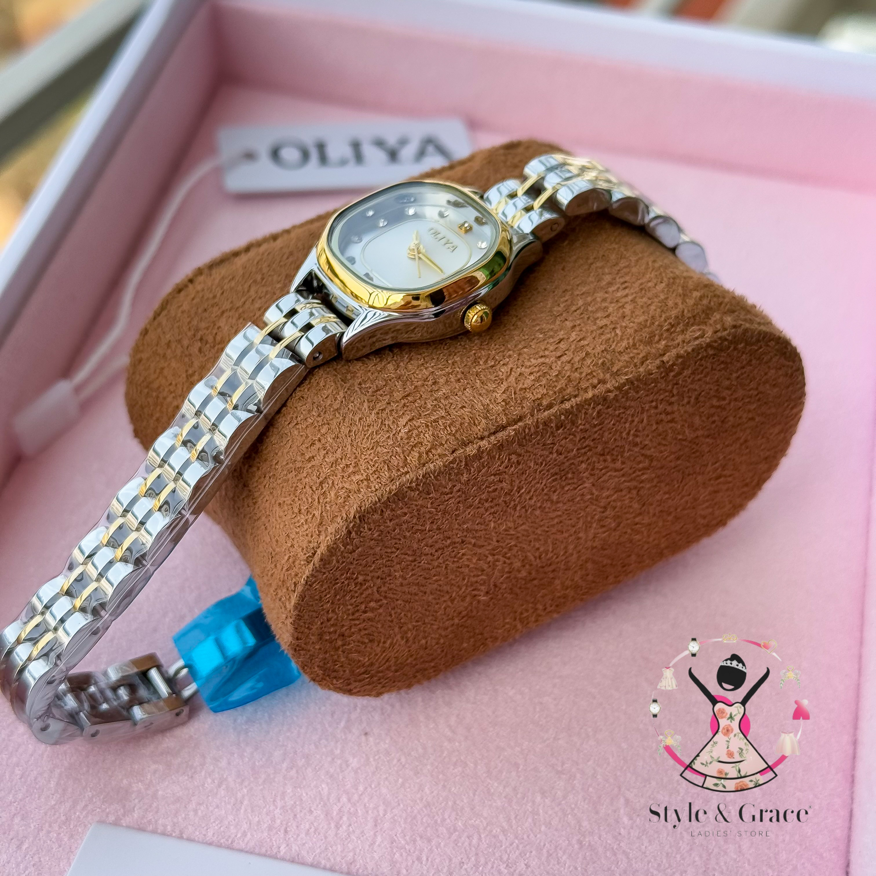 Oliya-6821| Small Round-Pearl White | Dual Tone | Authentic Brand_img_6