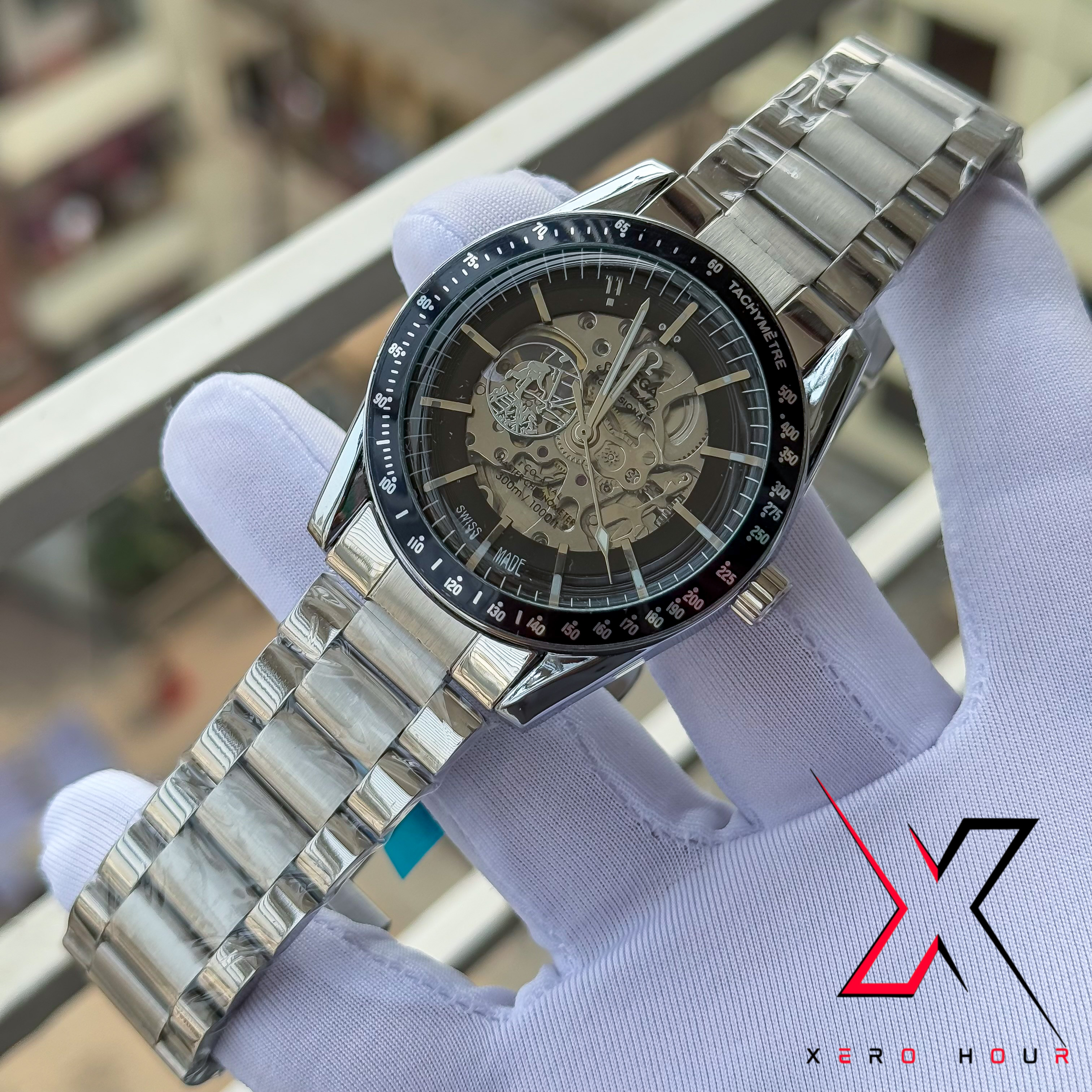 OMEGA SEAMASTER | SKELETON | SINGLE TONE BLACK | AUTOMATIC_img_4