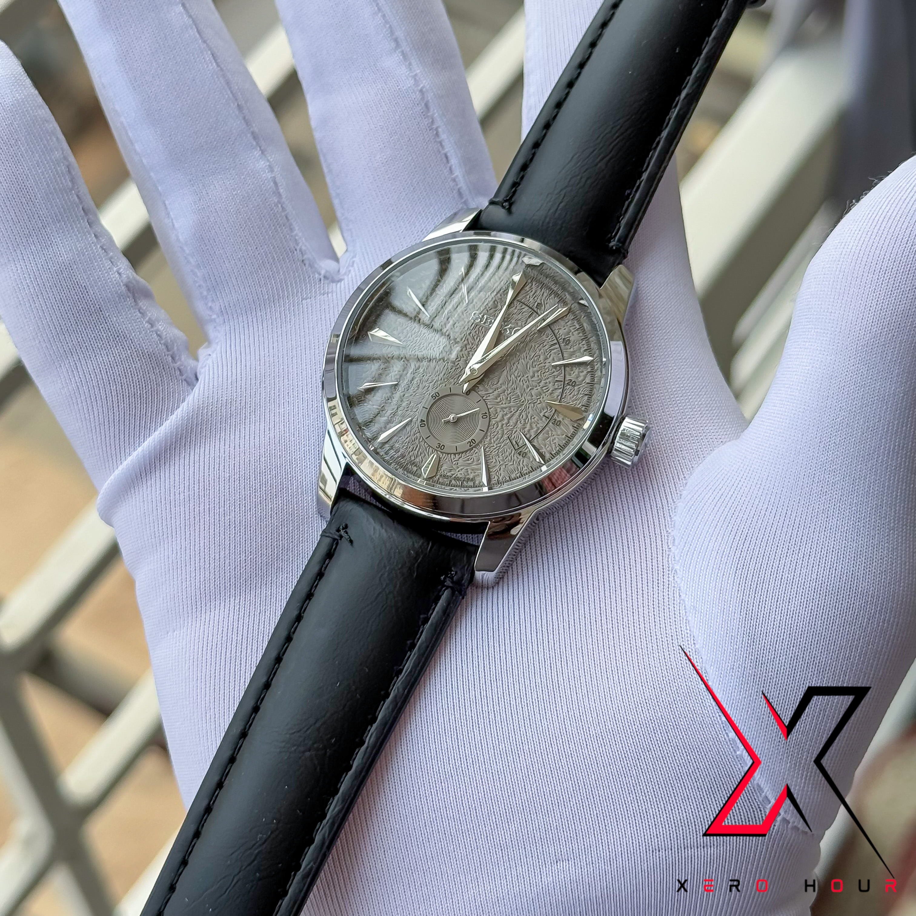 SEIKO PRESAGE | SECOND HAND | BLACK BELT GREY DIAL | AA_img_2