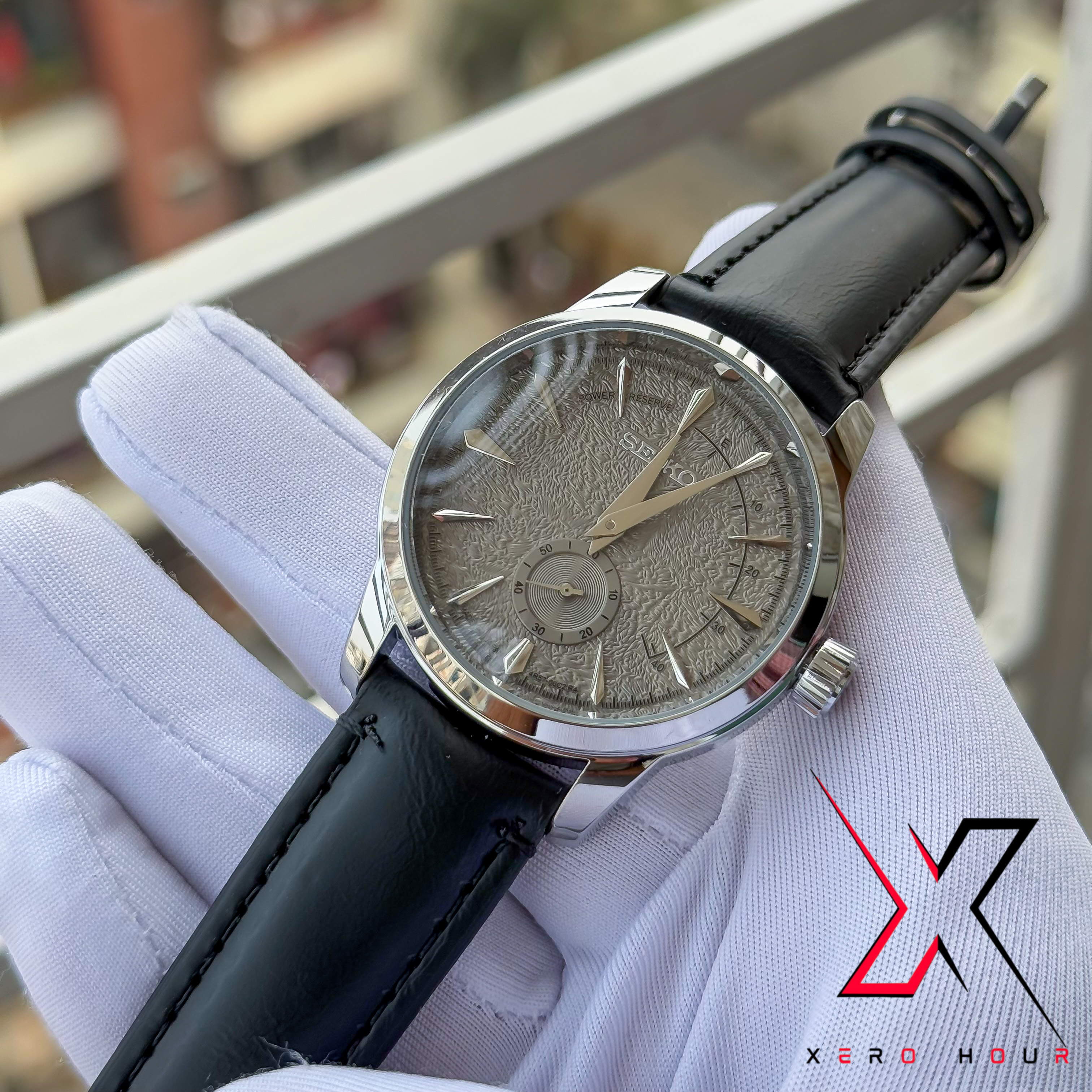 SEIKO PRESAGE | SECOND HAND | BLACK BELT GREY DIAL | AA_img_1