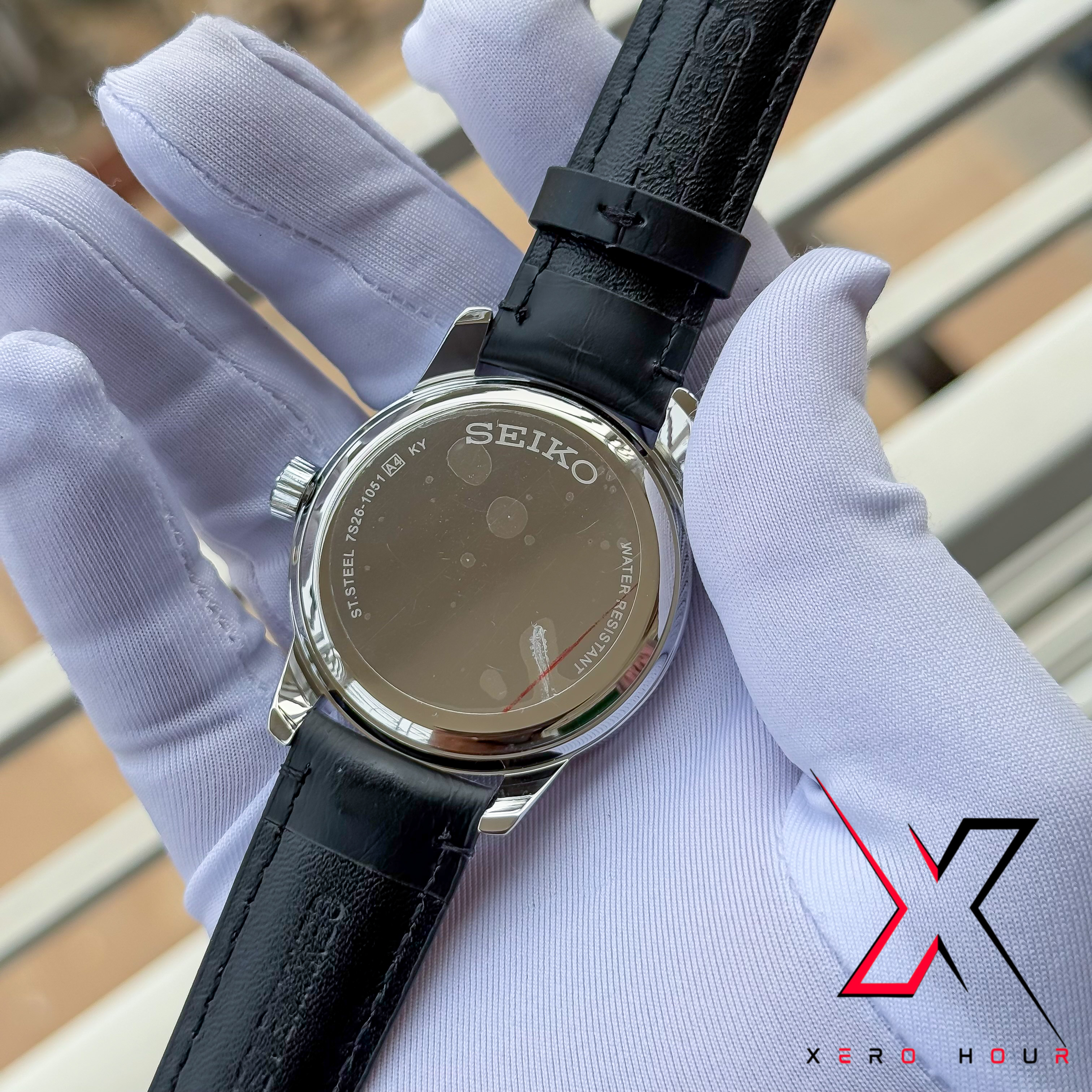 SEIKO PRESAGE | SECOND HAND | BLACK BELT GREY DIAL | AA_img_5