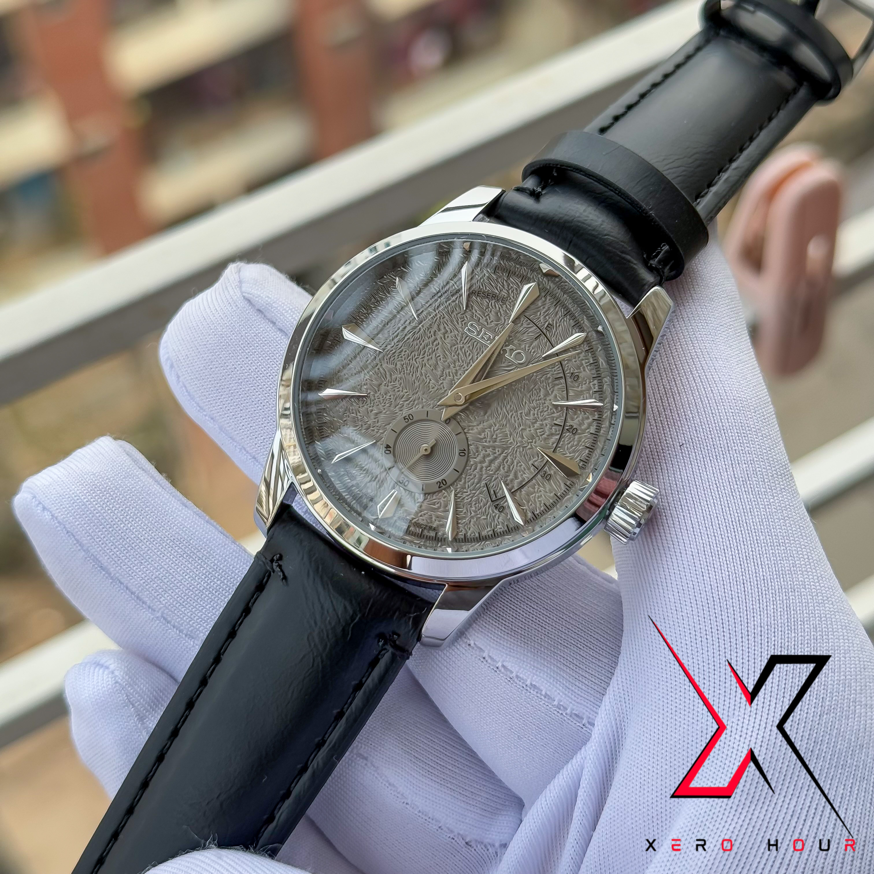 SEIKO PRESAGE | SECOND HAND | BLACK BELT GREY DIAL | AA_img_6