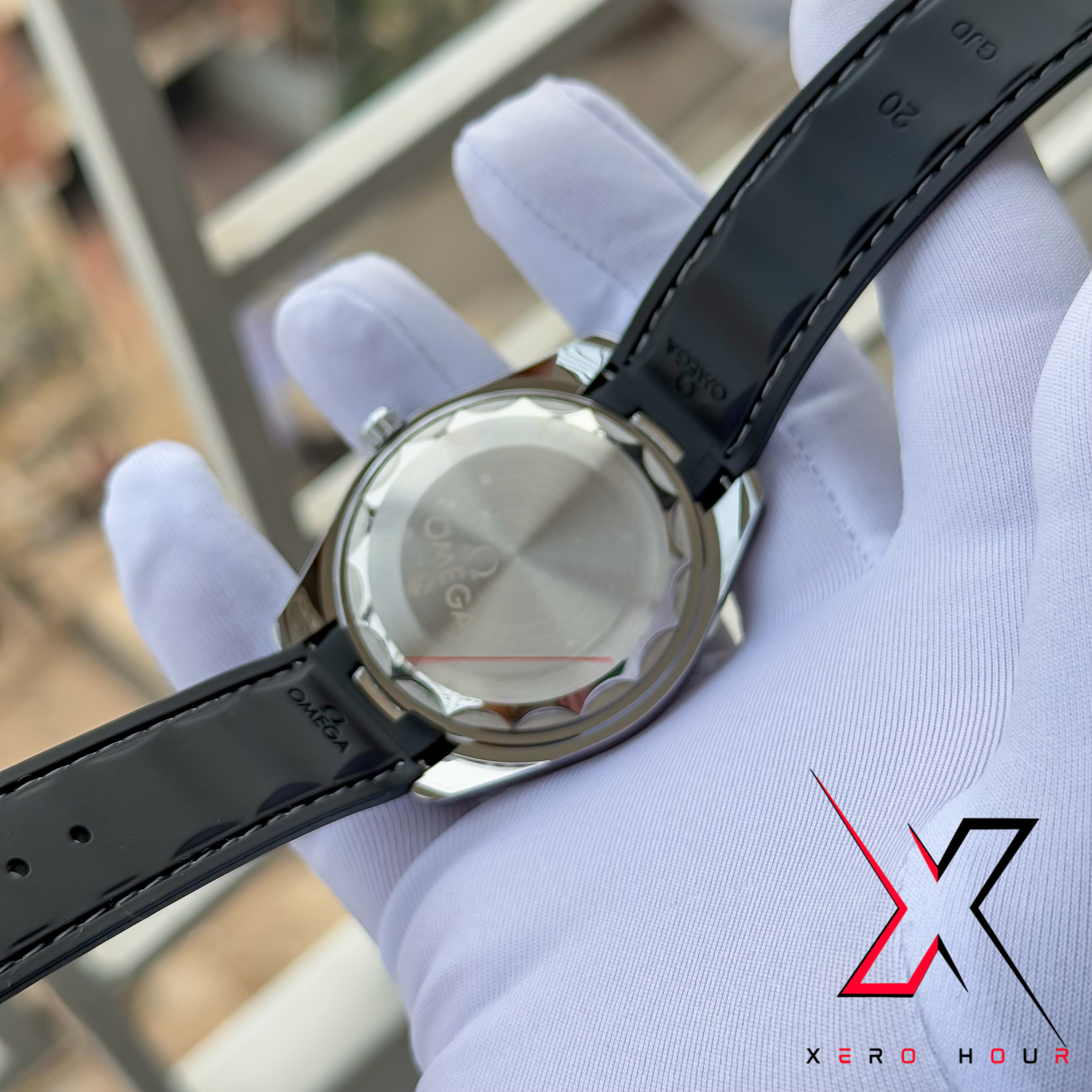 OMEGA AQUA TERRA | SILICON STRAP | GREY DIAL | AA_img_2