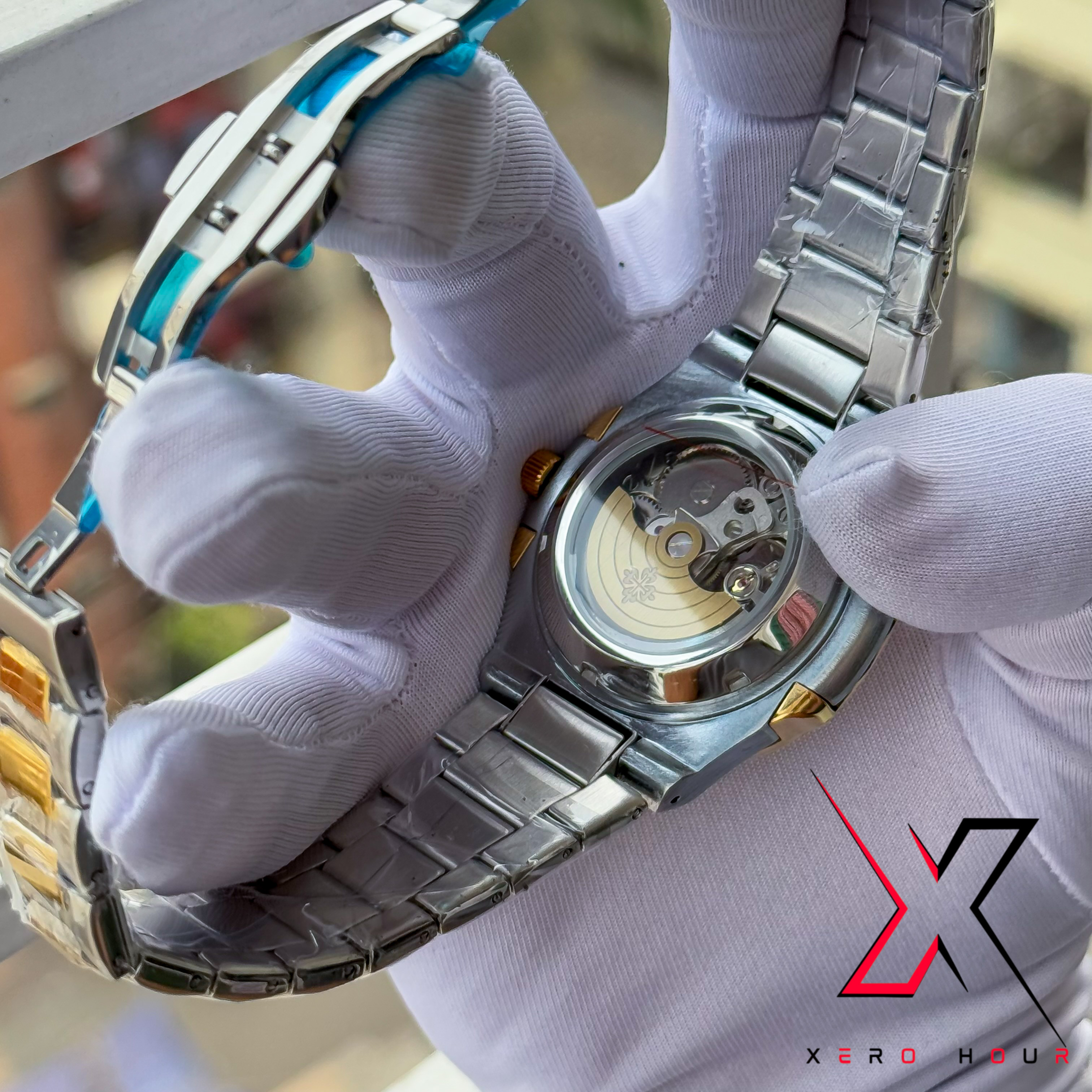 PATEK PHILIPPE | SKELETON VERSION 3 | DUAL TONE | WHITE DIAL_img_1