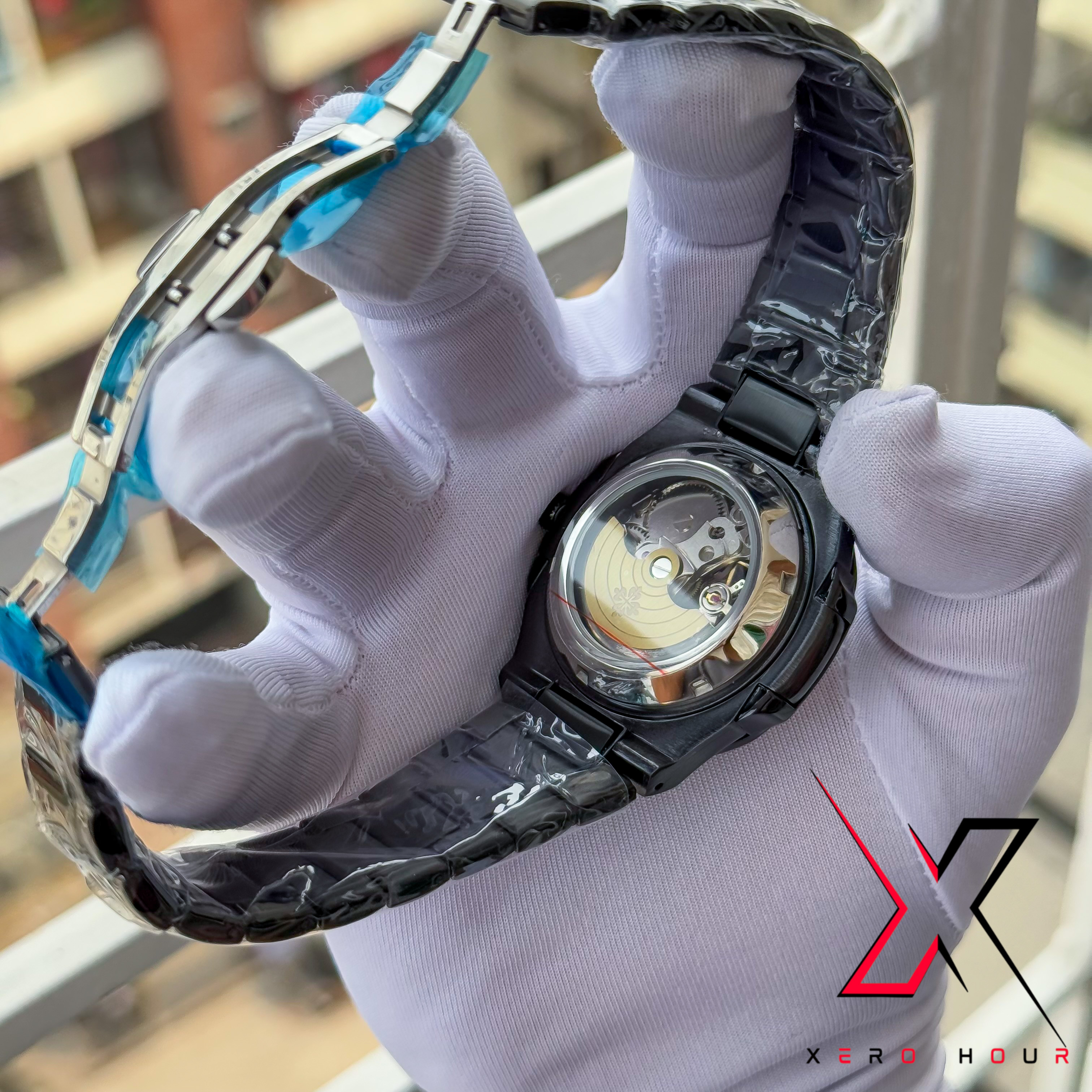 PATEK PHILIPPE | SKELETON DIAL | SINGLE TONE BLACK | V3_img_2