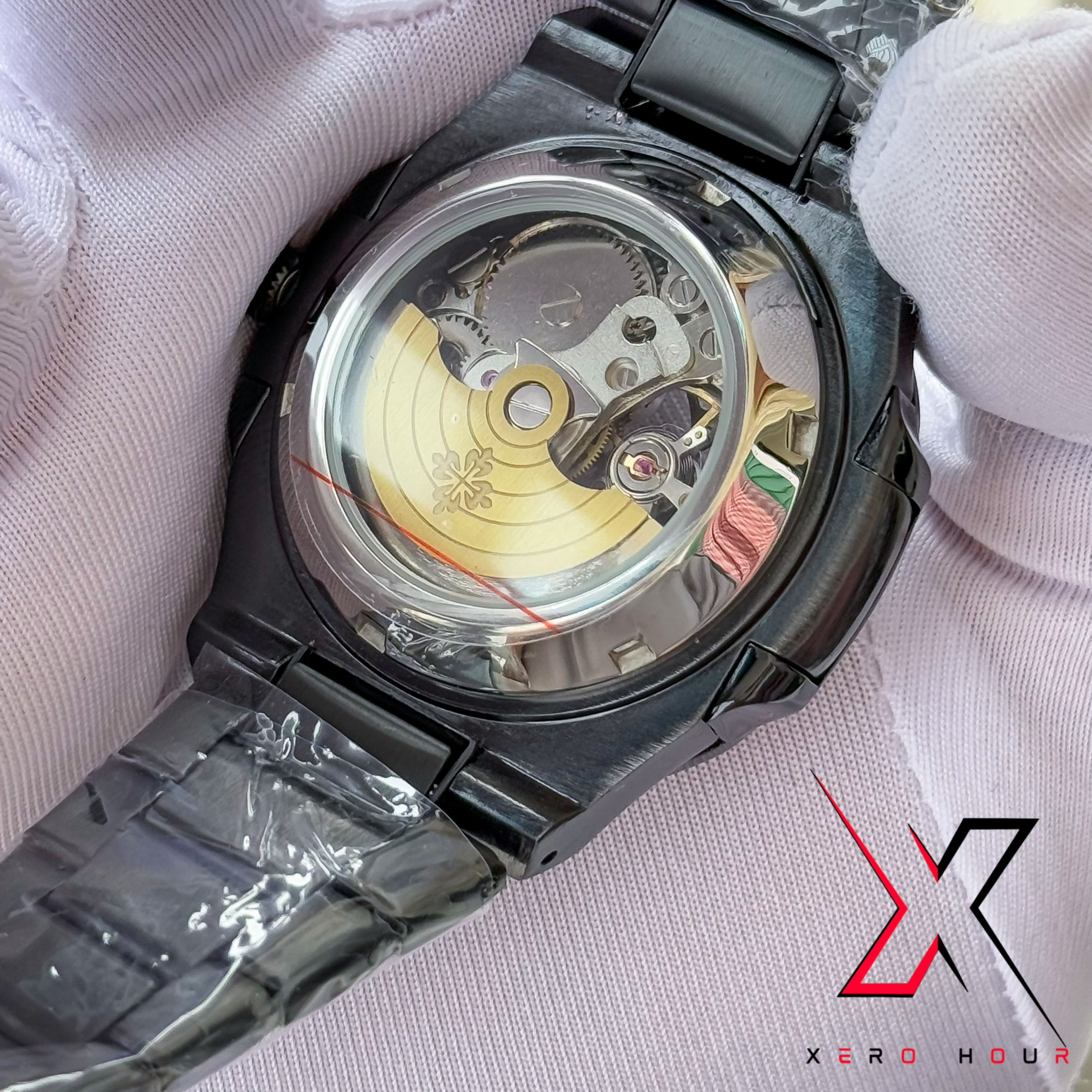 PATEK PHILIPPE | SKELETON DIAL | SINGLE TONE BLACK | V3_img_3