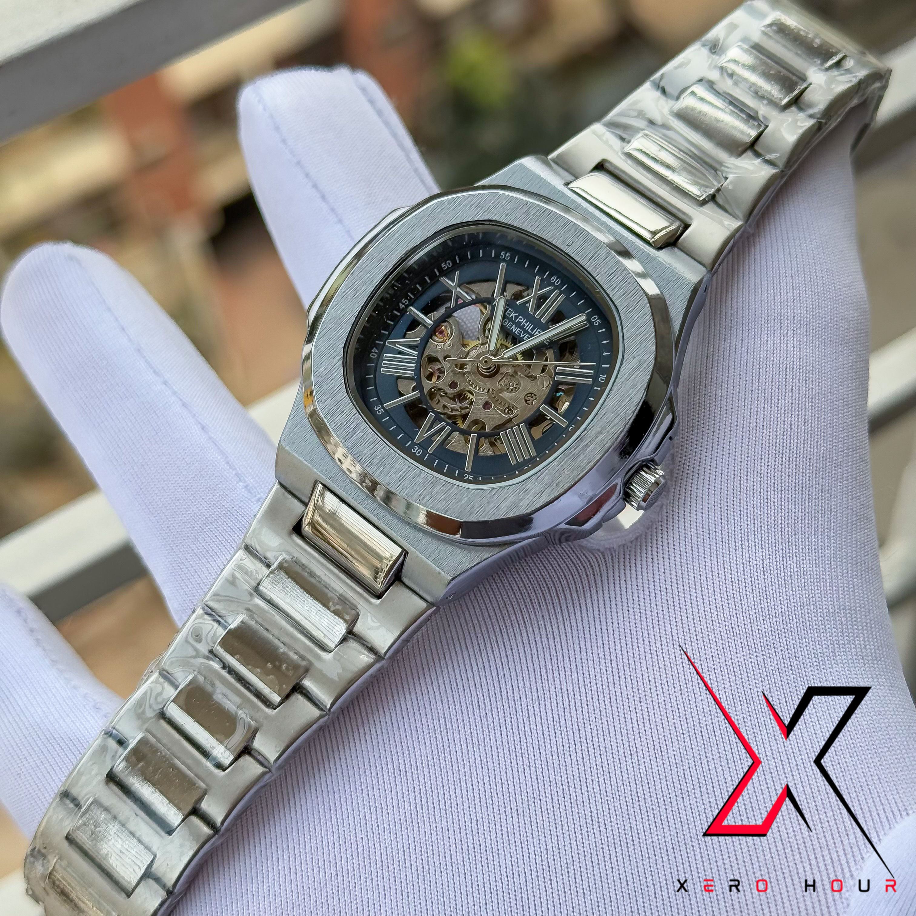 PATEK PHILIPPE | SKELETON DIAL | SINGLE TONE | DARK BLUE | VERSION 3_img_2