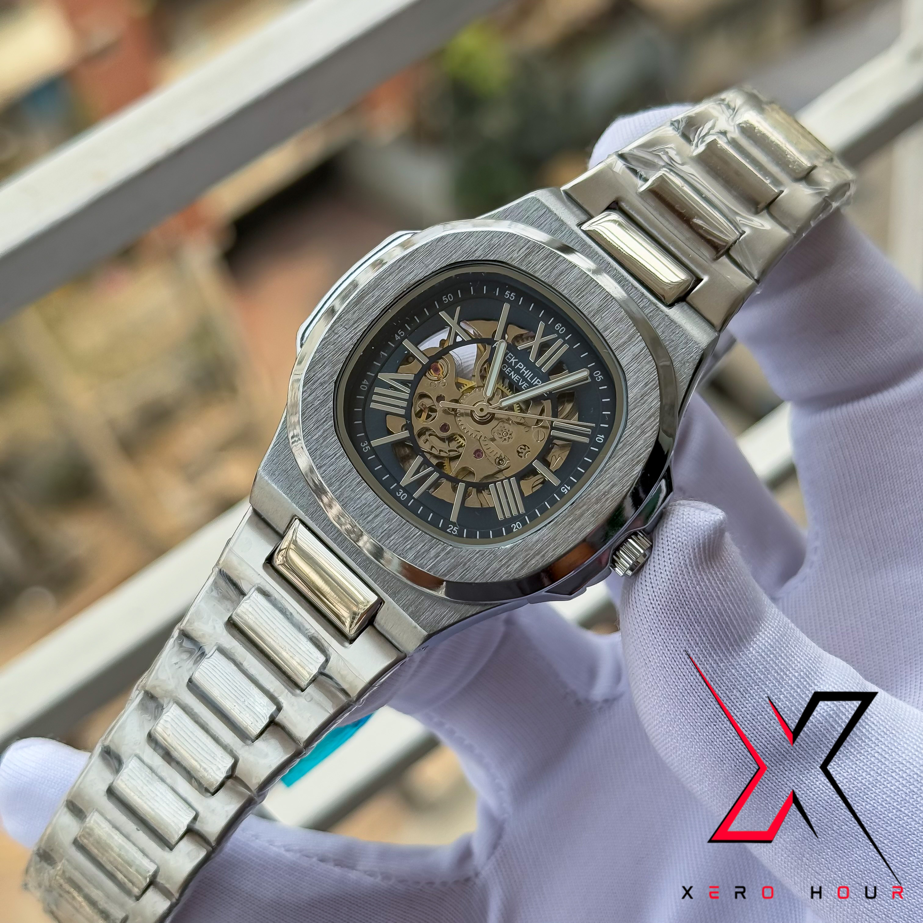 PATEK PHILIPPE | SKELETON DIAL | SINGLE TONE | DARK BLUE | VERSION 3_img_1