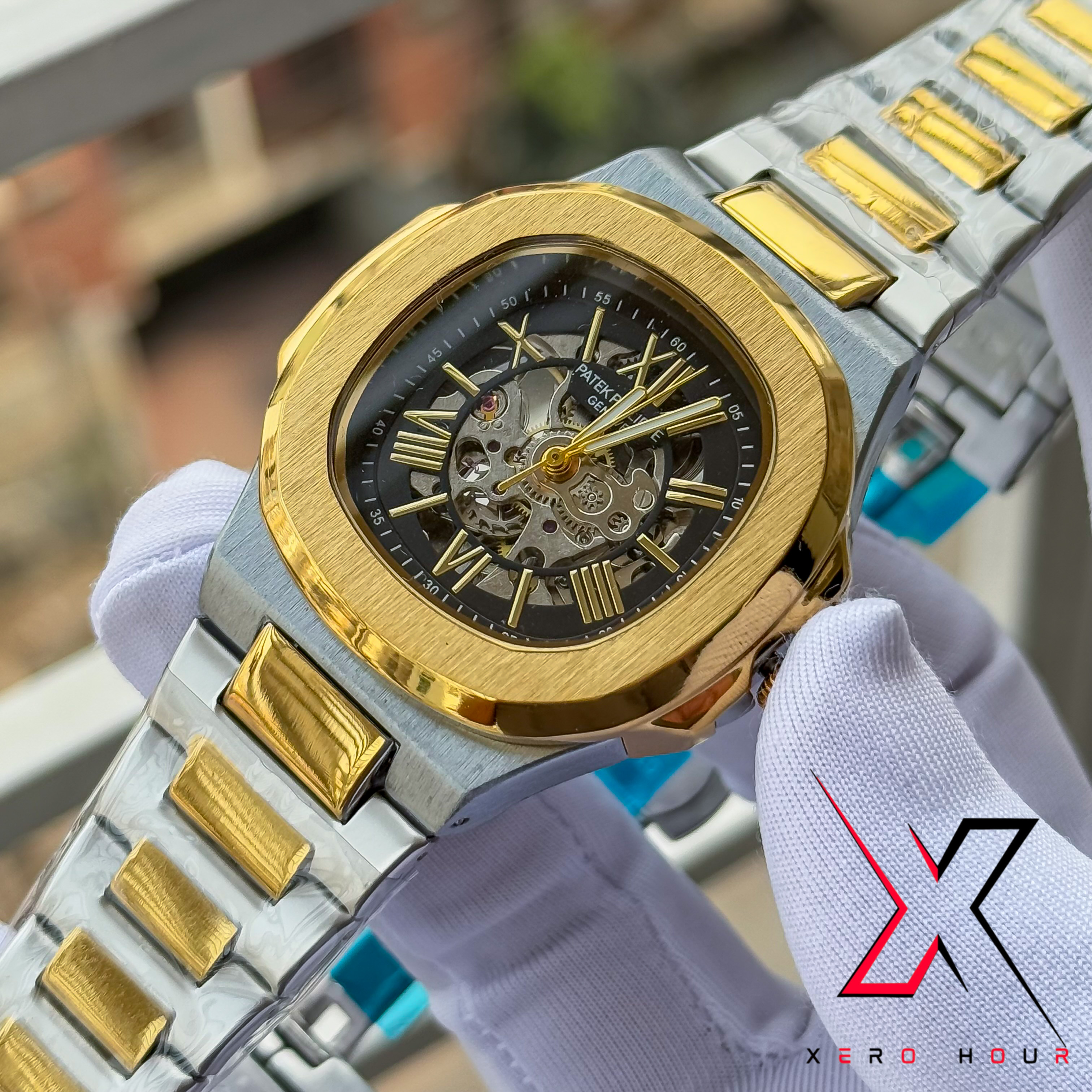 PATEK PHILIPPE | SKELETON DIAL | DUAL TONE BLACK DIAL | VERSION 3_img_2