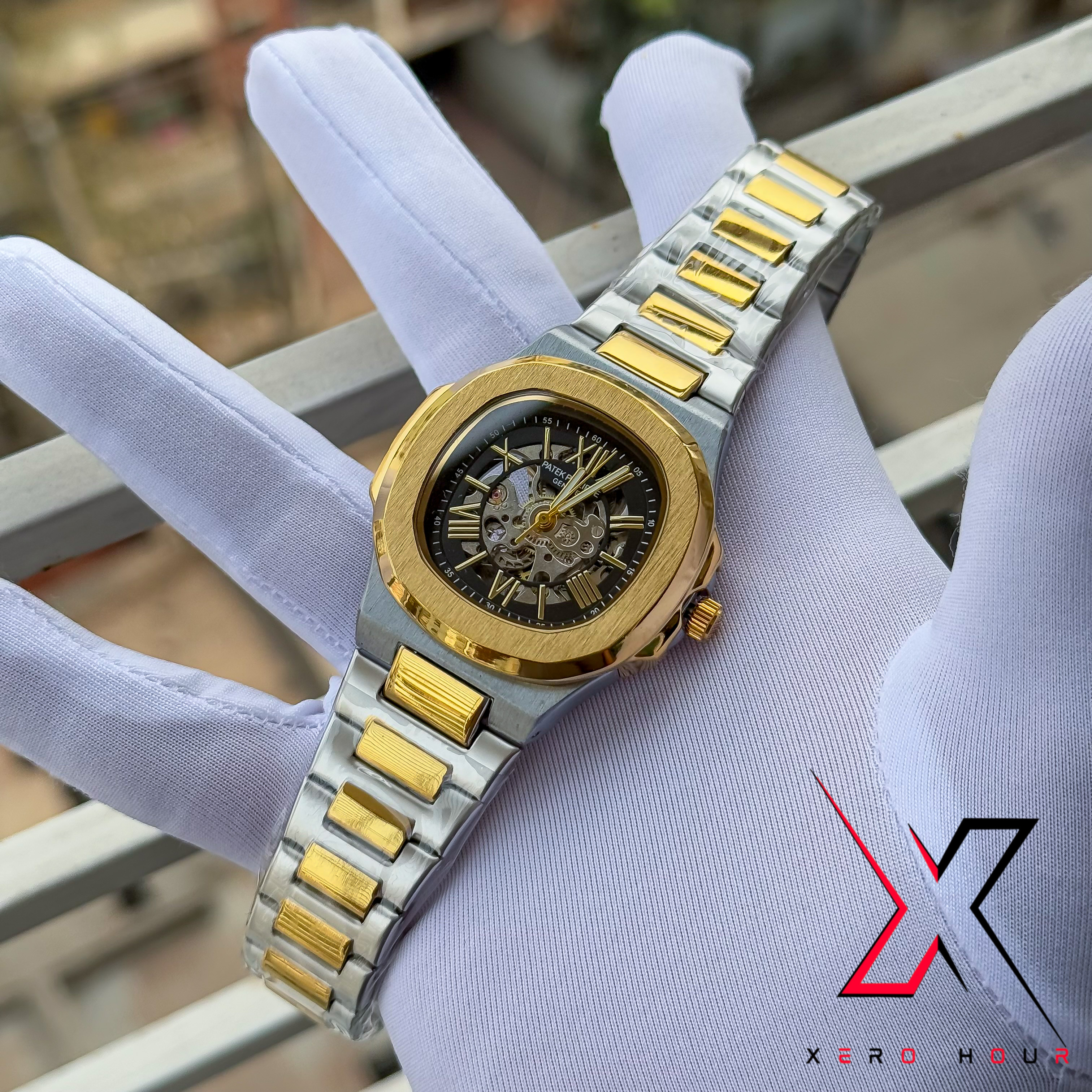 PATEK PHILIPPE | SKELETON DIAL | DUAL TONE BLACK DIAL | VERSION 3_img_3