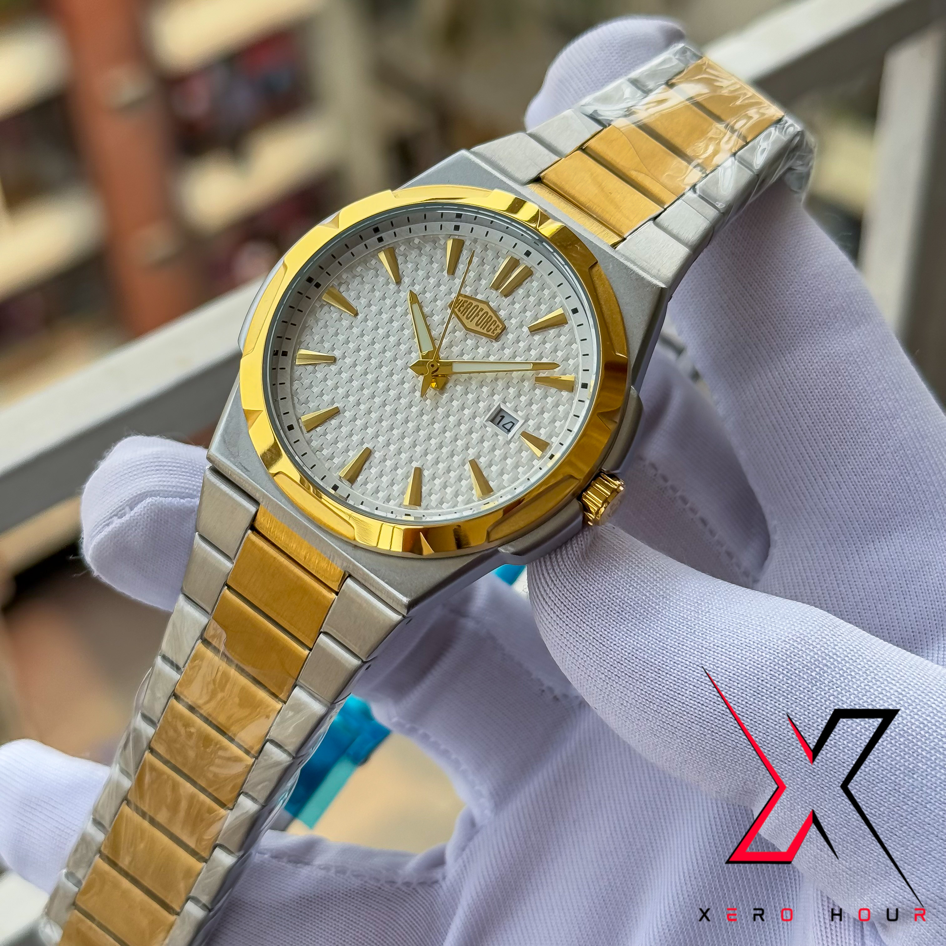 HERO FORCE | AUTHENTIC | DUAL TONE WHITE DIAL_img_1