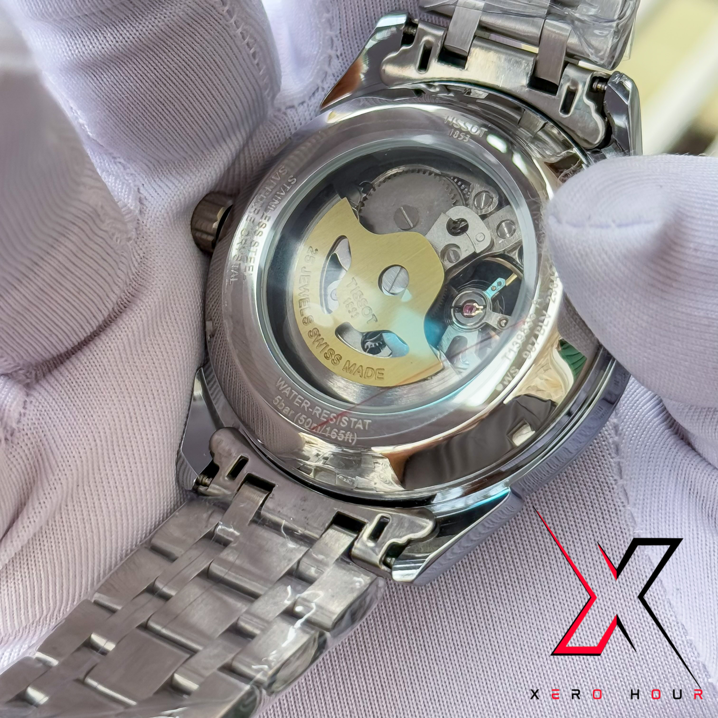 TISSOT | OPEN HEART STYLE | WAVE BLACK DIAL | AUTOMATIC | AA_img_6