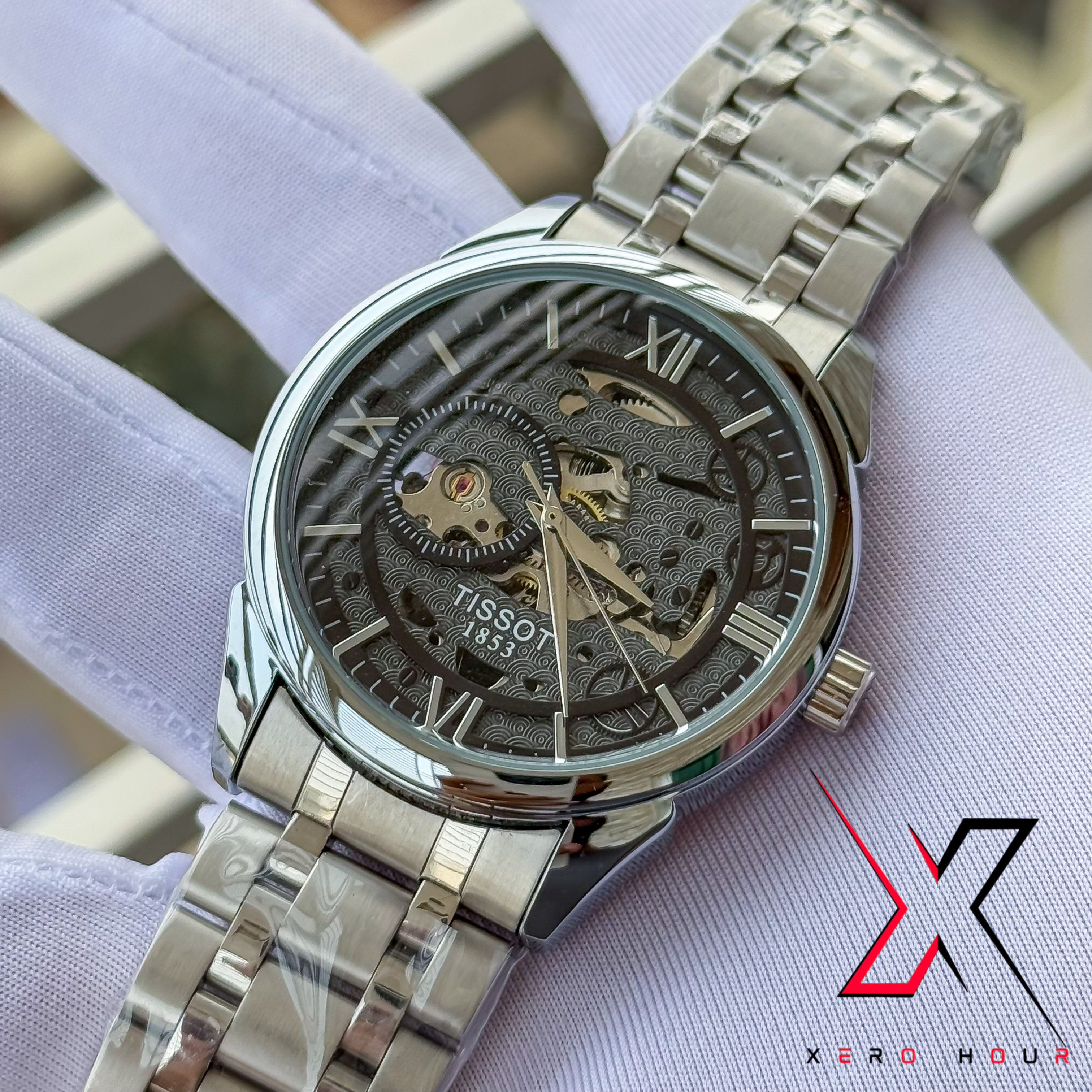 TISSOT | OPEN HEART STYLE | WAVE BLACK DIAL | AUTOMATIC | AA_img_2