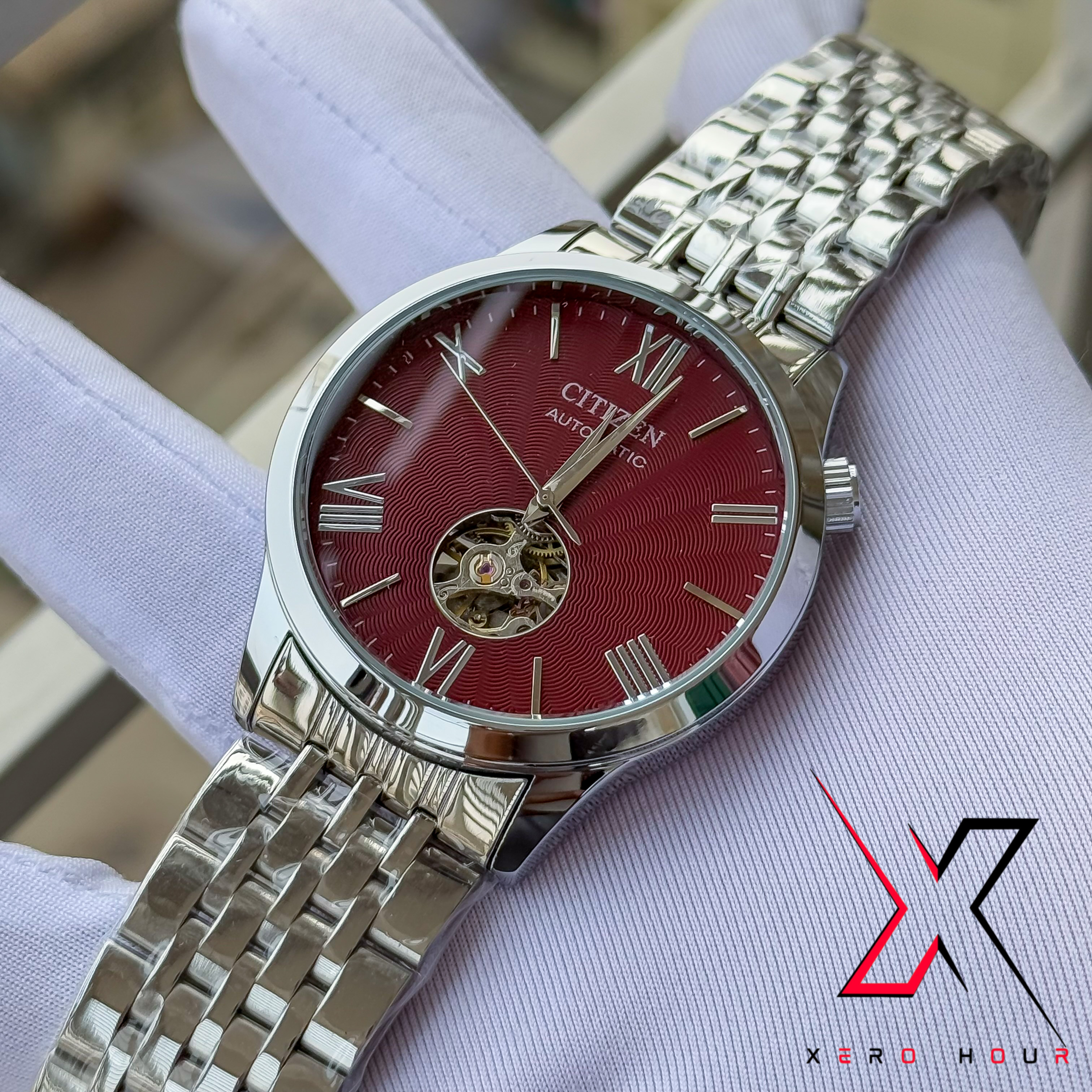 CITIZEN OPEN HEART | AUTOMATIC MOVEMENT | CHERRY RED_img_1