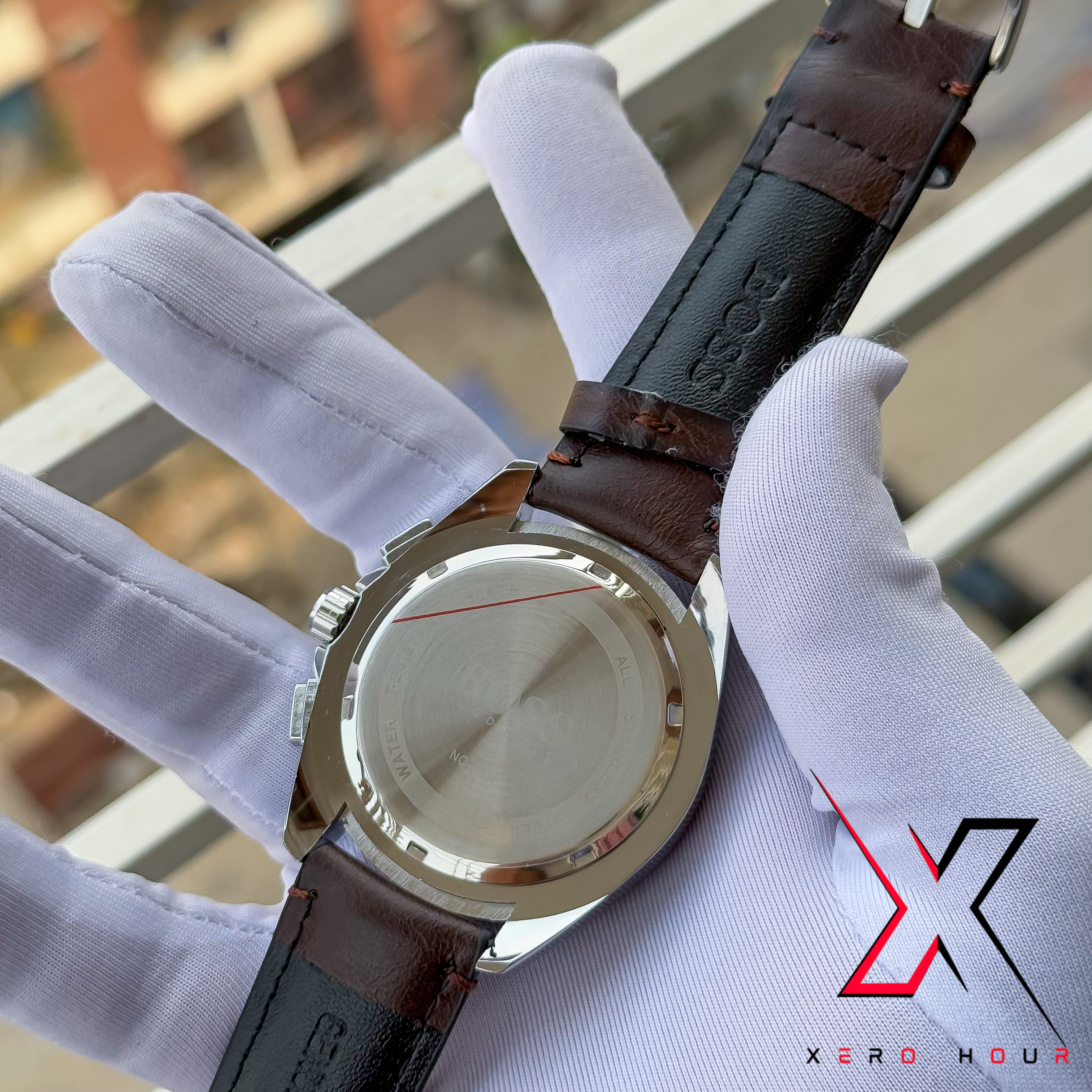 HUGO BOSS | CHRONOGRAPH | ROTATING | DARK CHOCOLATE GREY | AA_img_4