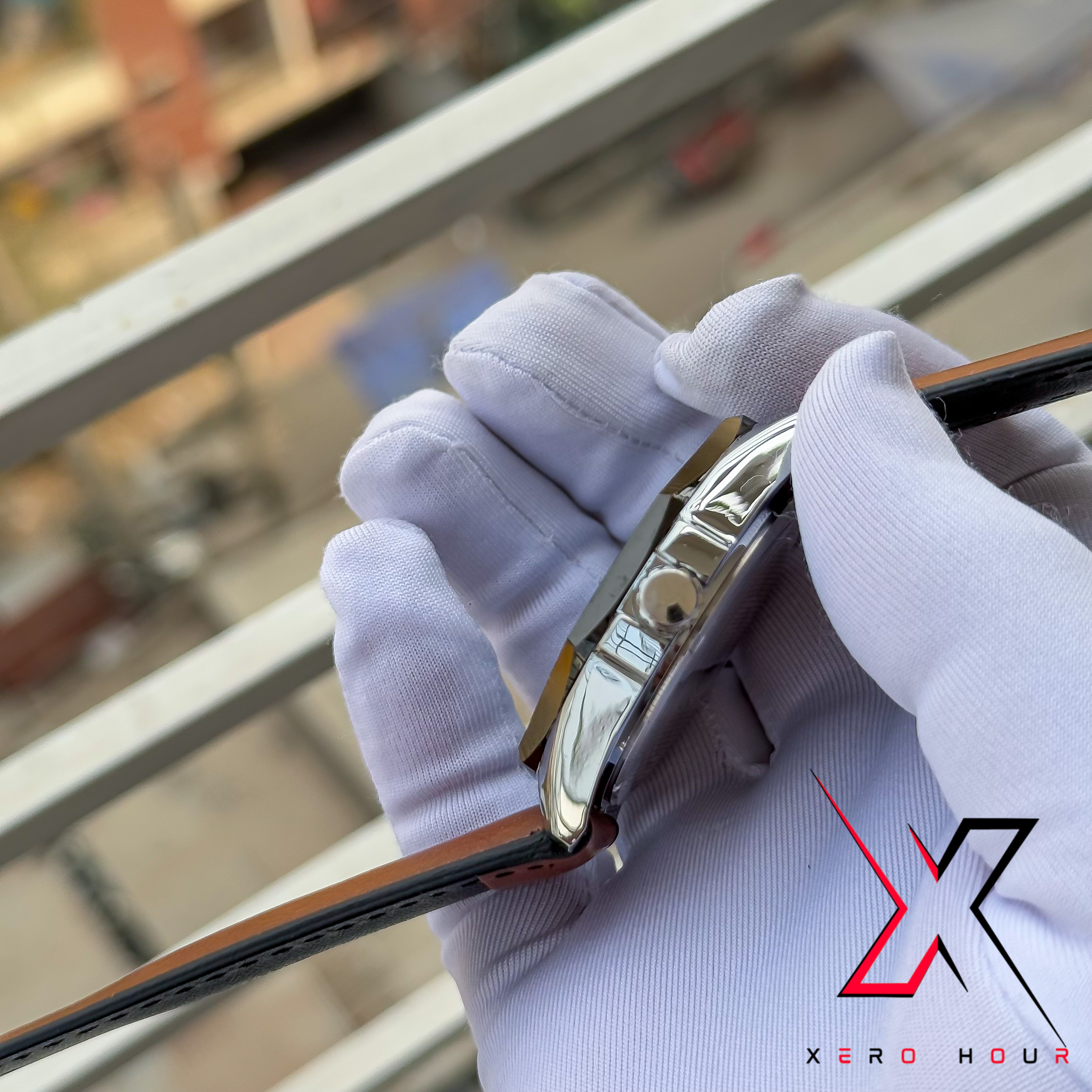 FOSSIL | PLAIN DIAL HEXA | LEATHER BROWN | DATE JUST | AA_img_2