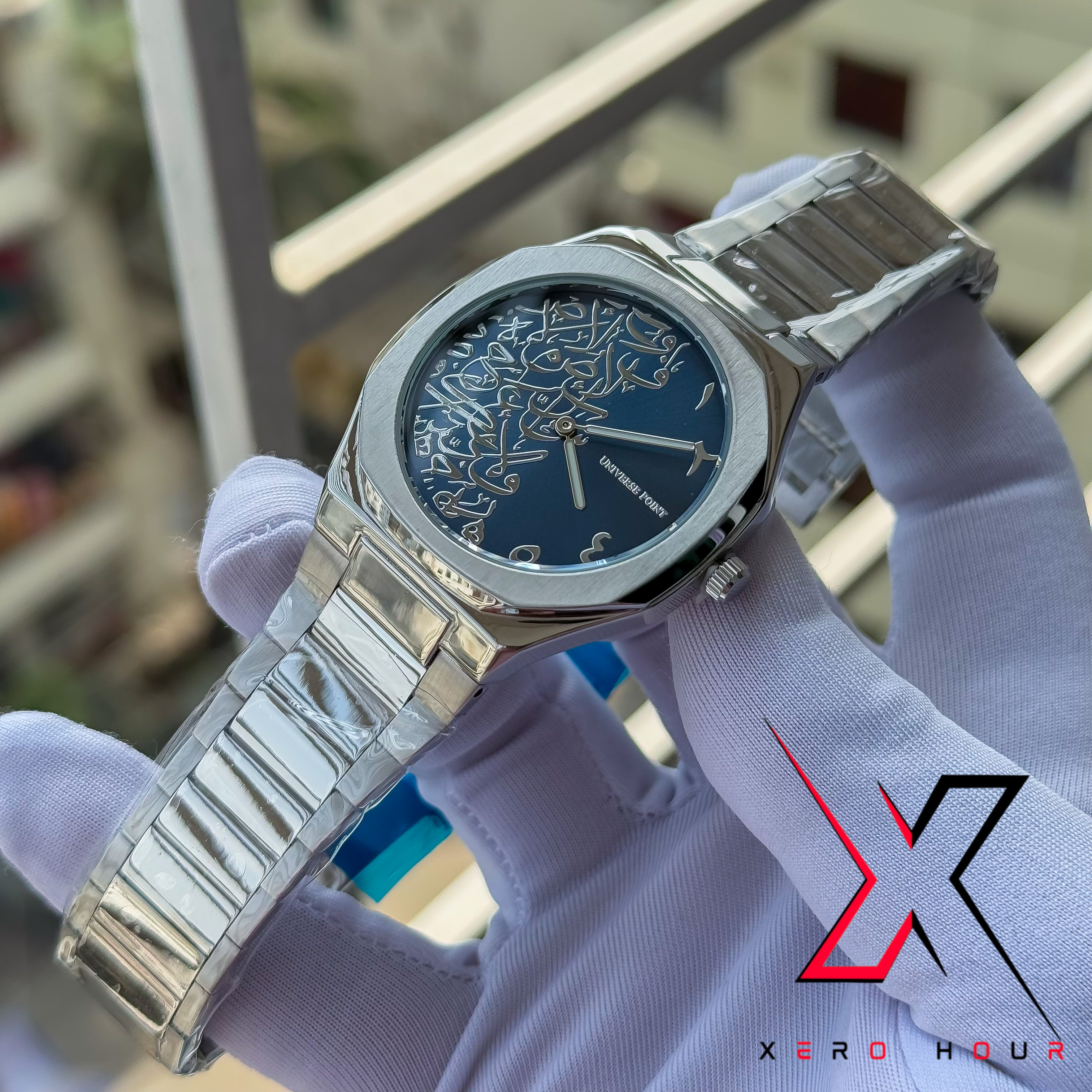 UNIVERSE POINT | ARABIAN DIAL | SINGLE TONE | BLUE DIAL_img_1