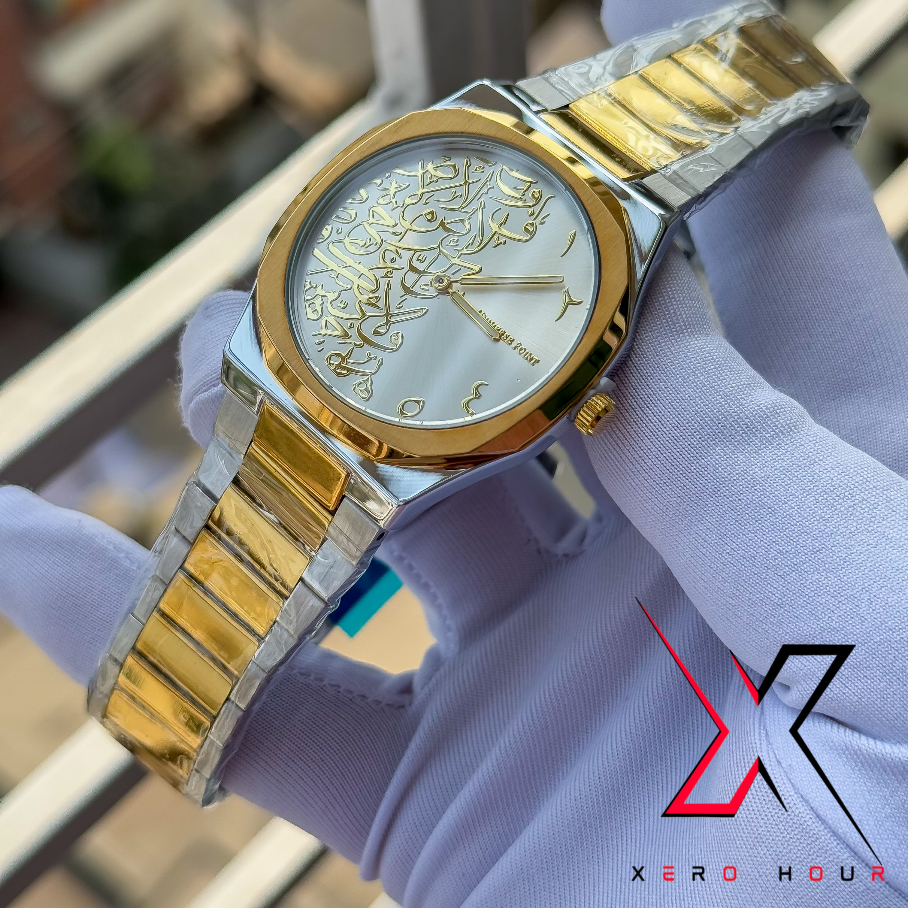 UNIVERSE POINT | ARABIAN DIAL | DUAL TONE | WHITE DIAL_img_4