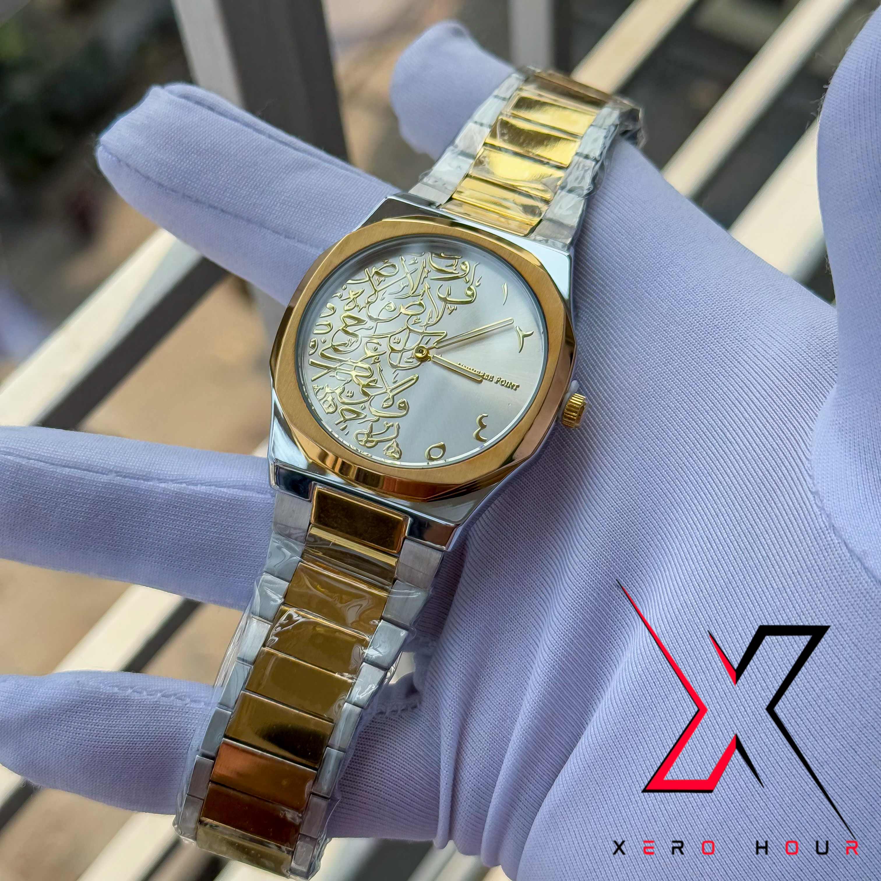 UNIVERSE POINT | ARABIAN DIAL | DUAL TONE | WHITE DIAL_img_5