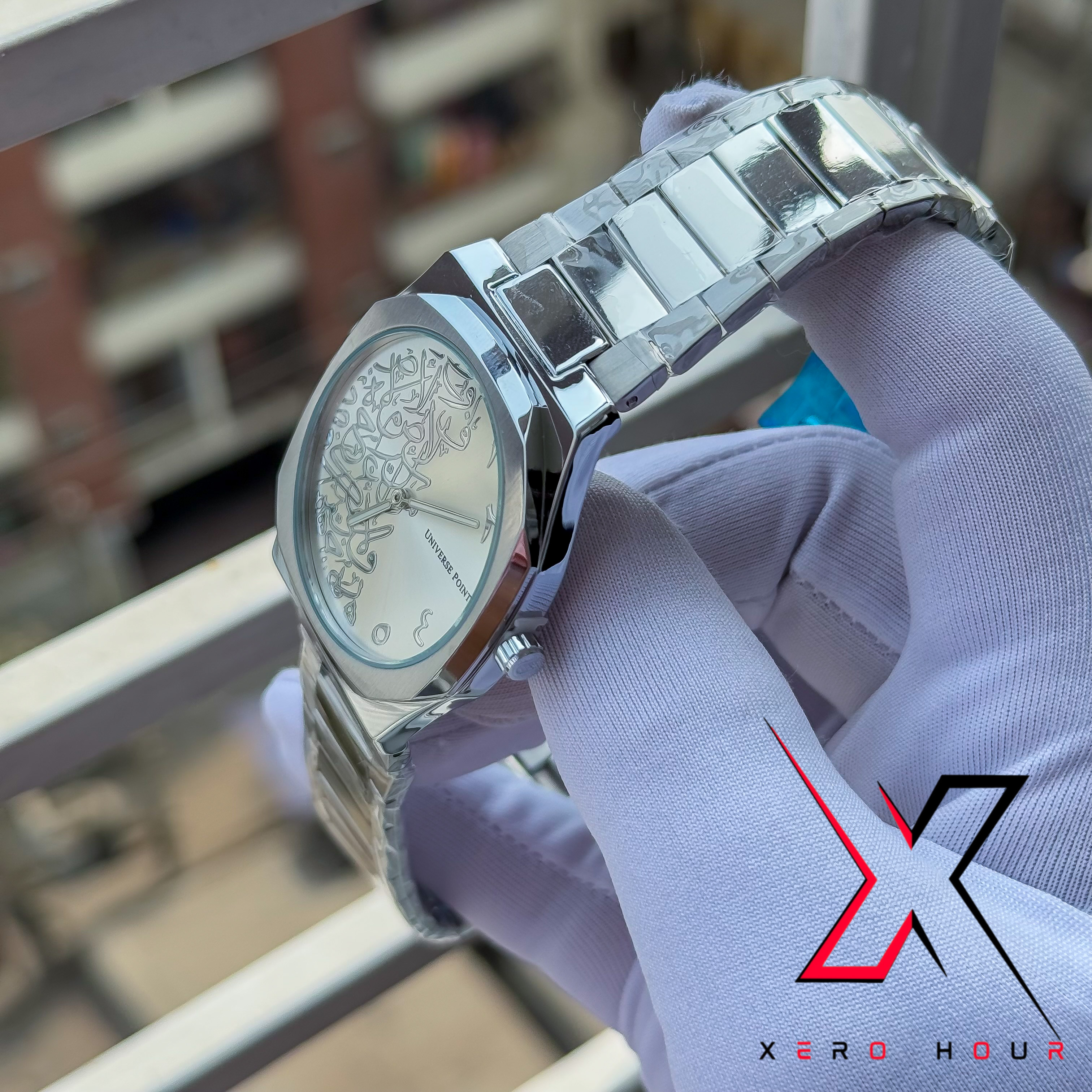 UNIVERSE POINT | ARABIAN DIAL | SINGLE TONE | WHITE DIAL_img_3