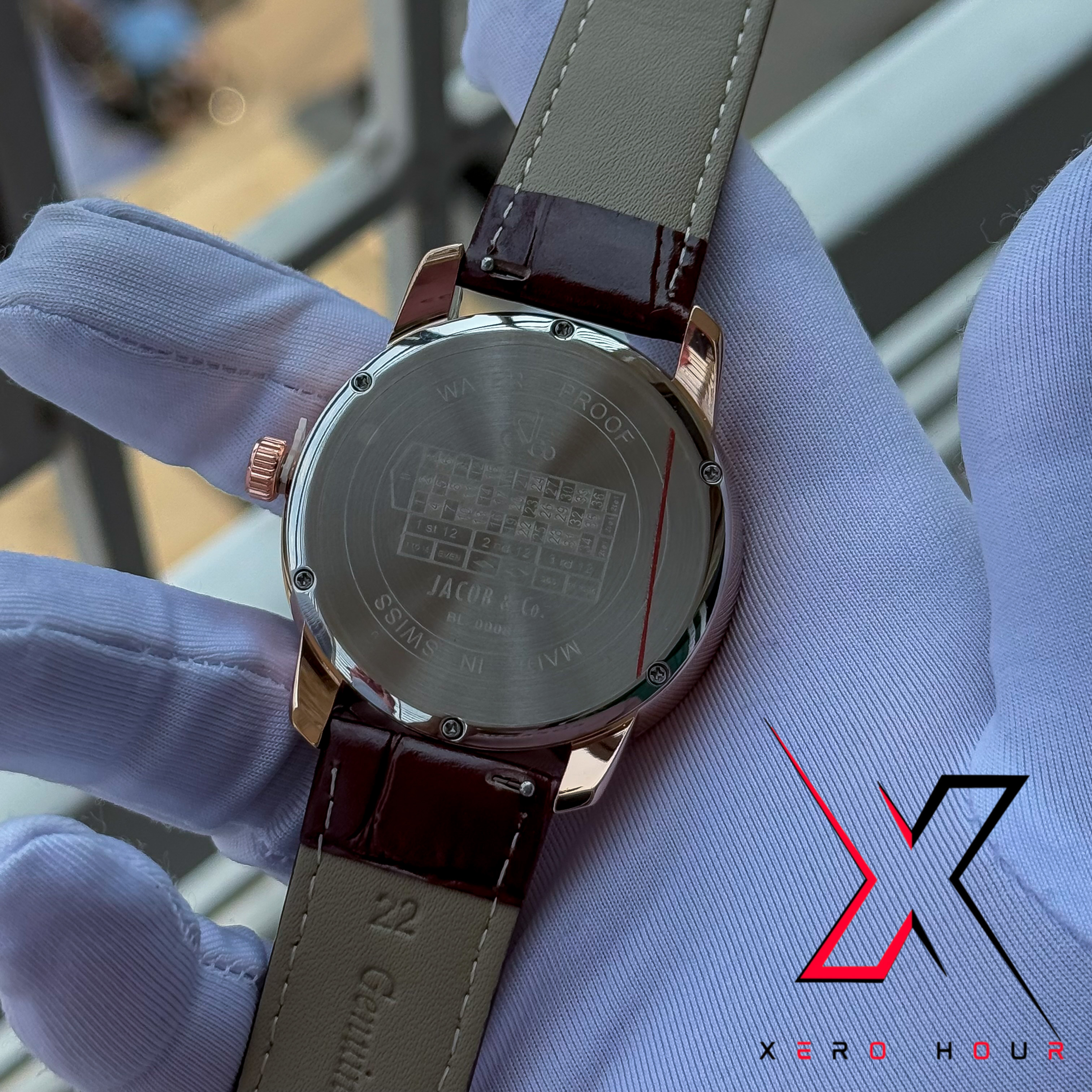 JACOB & CO | CASINO DIAL | STONE EDITION | BROWN BELT | AA GRADE_img_6