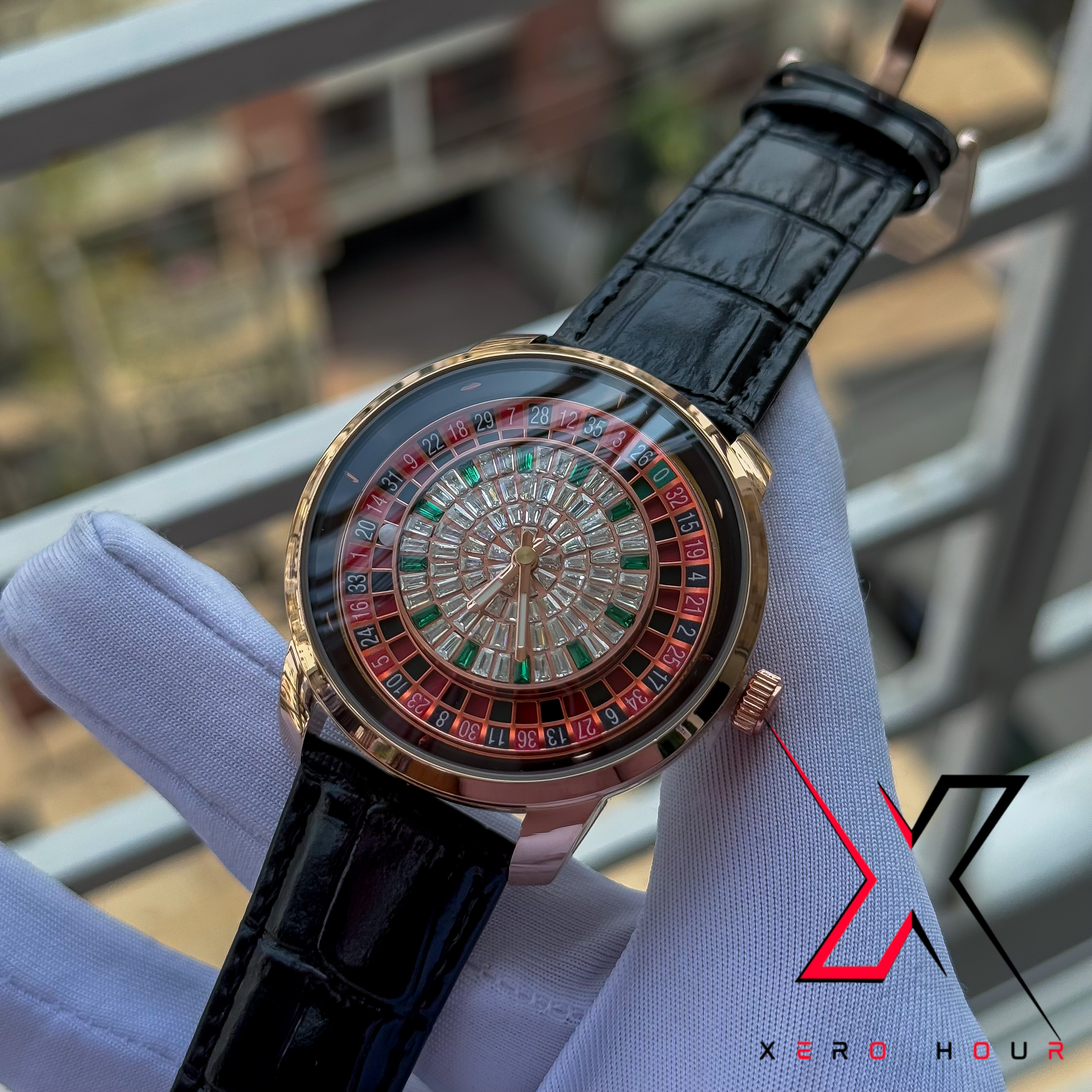 JACOB & CO | CASINO STONE EDITION | BLACK BELT | AA