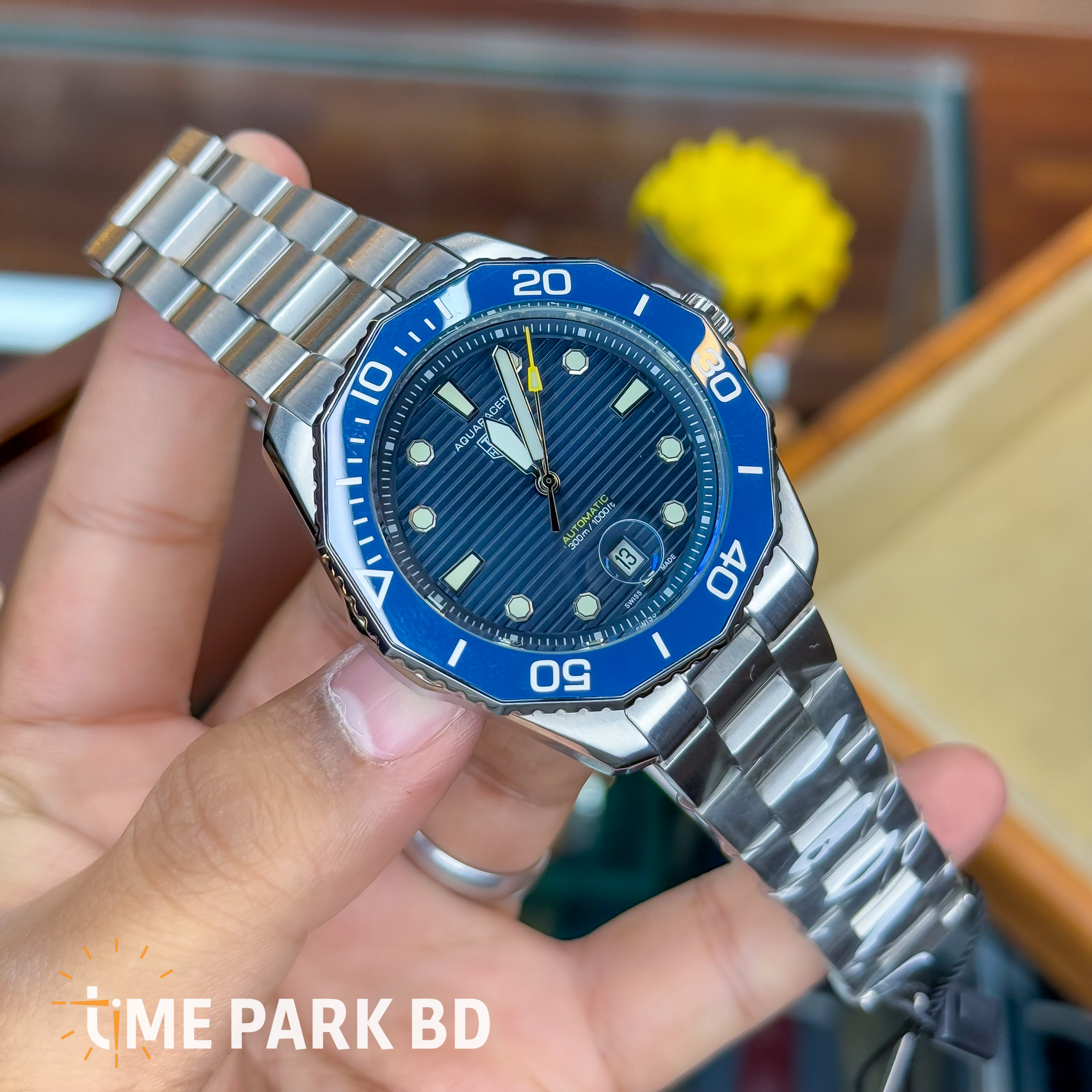 Tag Heuer Aqua Terra | Date Just | Blue dial