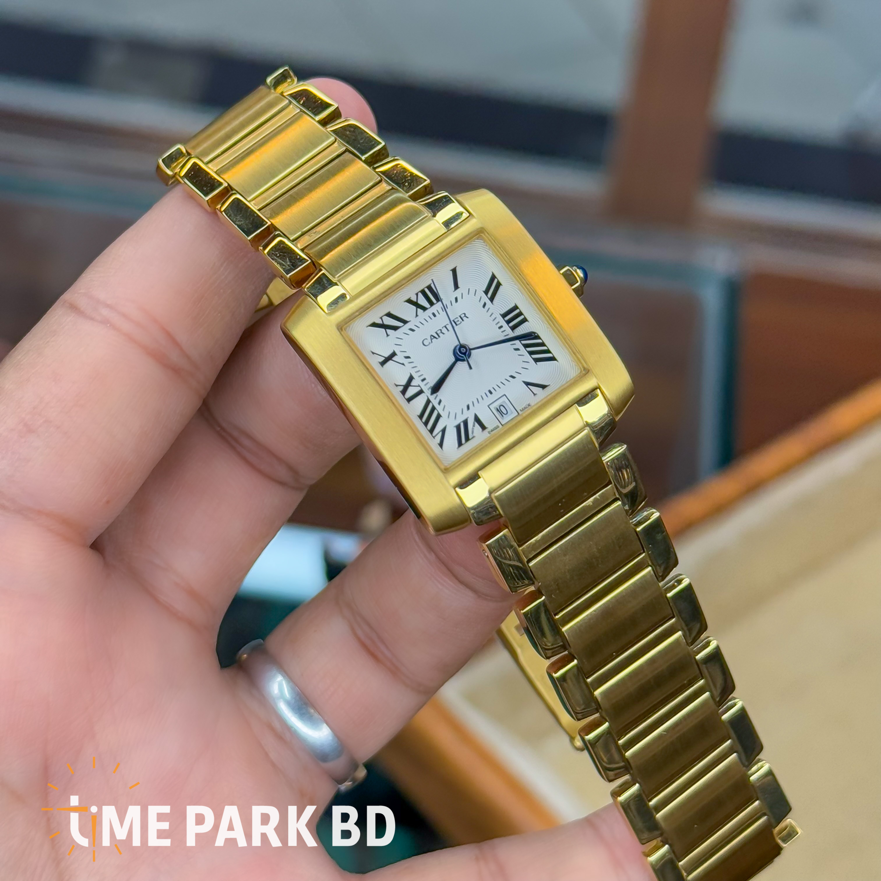 Cartier | tank small dial | full gold small