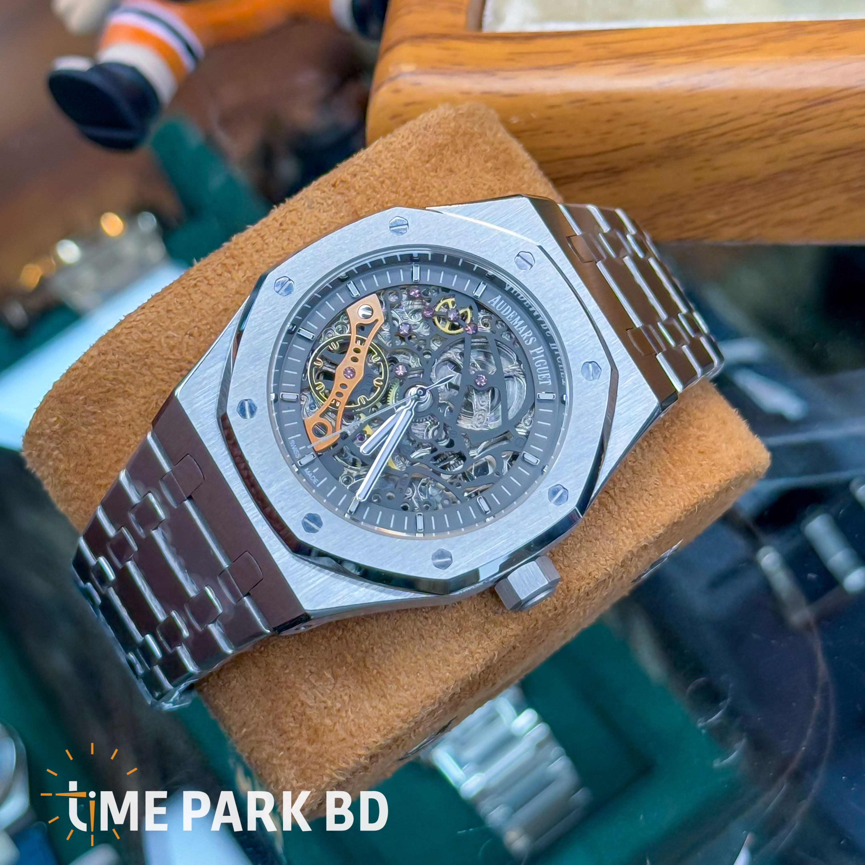 Audemars Piguet Skeleton | Siler grey | euro grade autoamtic movement