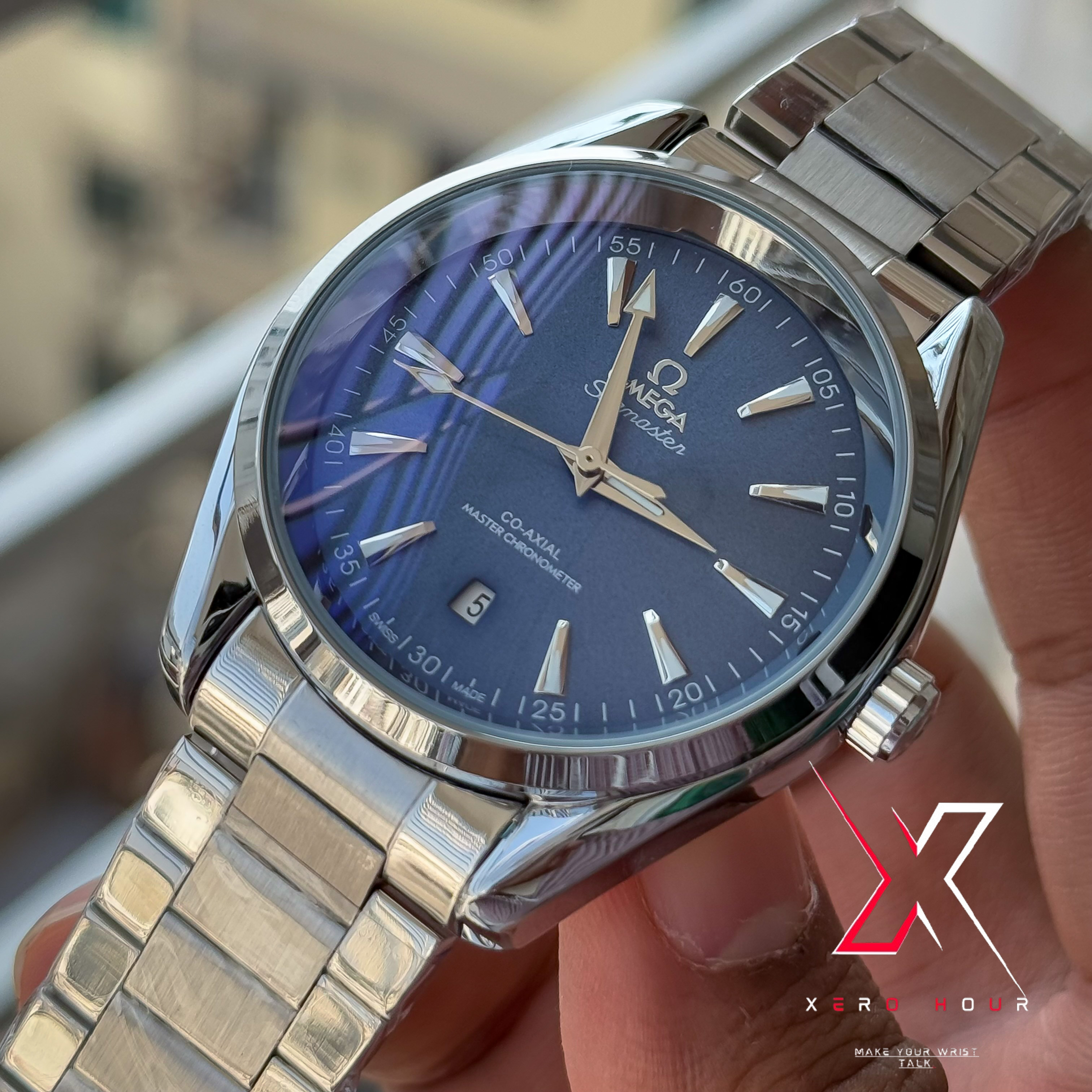 Omega Aqua Terra | Quartz Movement | Blue Dial | AA Grade_img_2