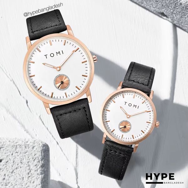 TOMI T-072 & T-073 Couple Watch