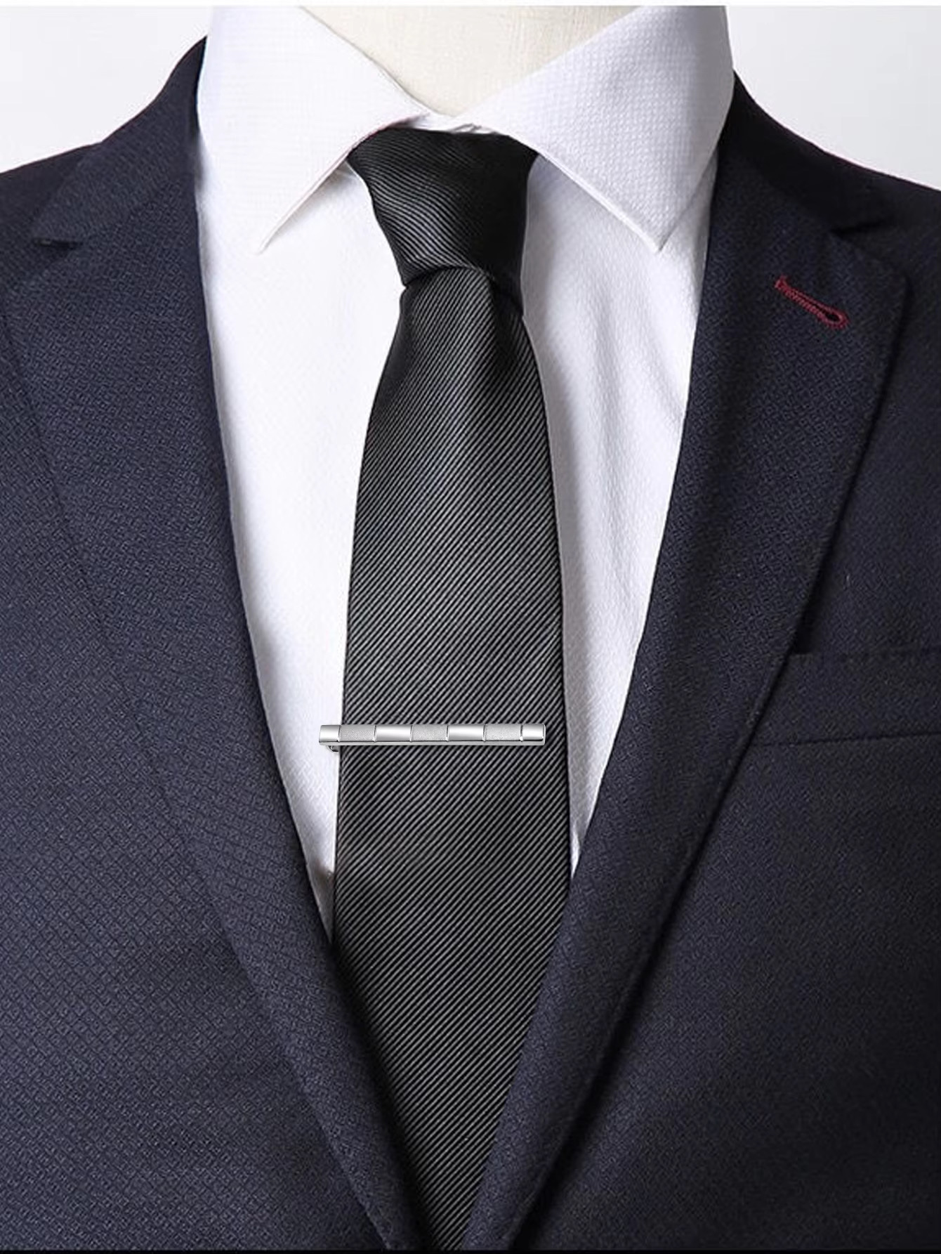 TOMI T-602 Chronograph Men's Leather Belt Quartz Watch (Black)_img_5