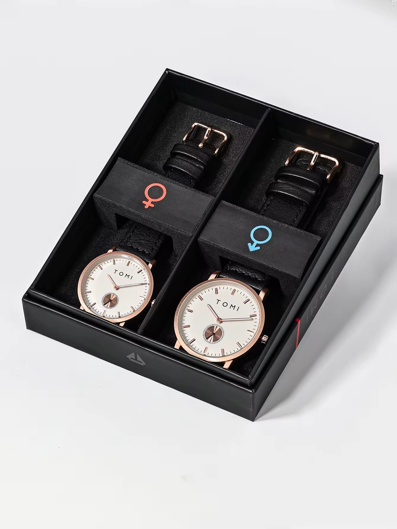 TOMI T-072 & T-073 Couple Watch_img_4